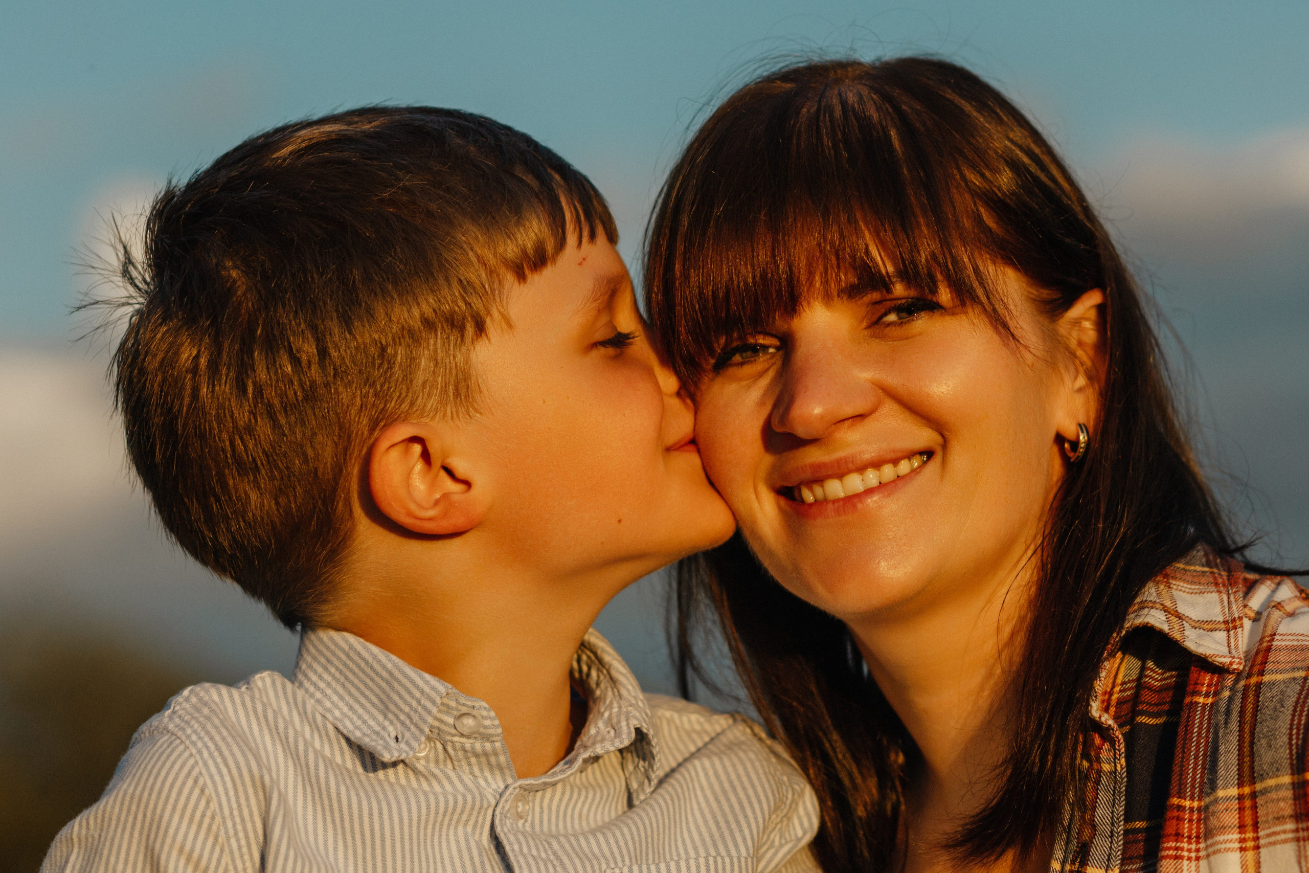 Наталья и семья, прогулочная фотосессия. Семейный и детский фотограф в Екатеринбурге Светлана Гостюхина