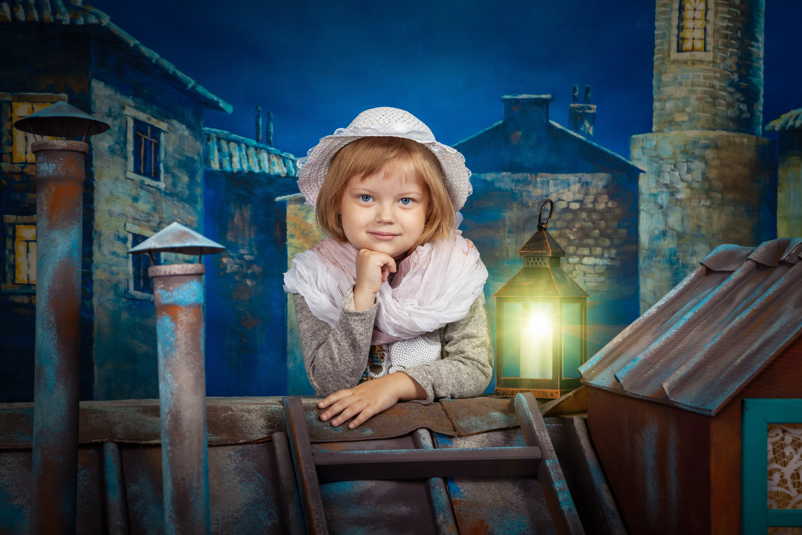 Вечер на крыше. Детские фотосъемки Москва и МО