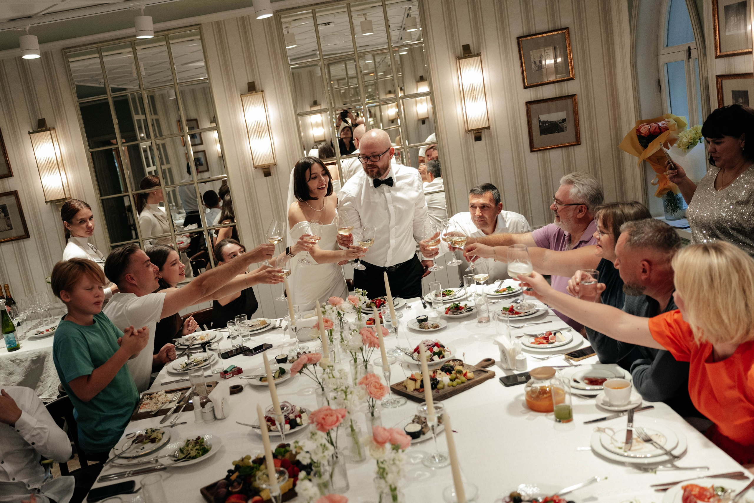 Регистрация в Архангельском | ресторан Дача. Свадебный фотограф Москва Александра Аверкова