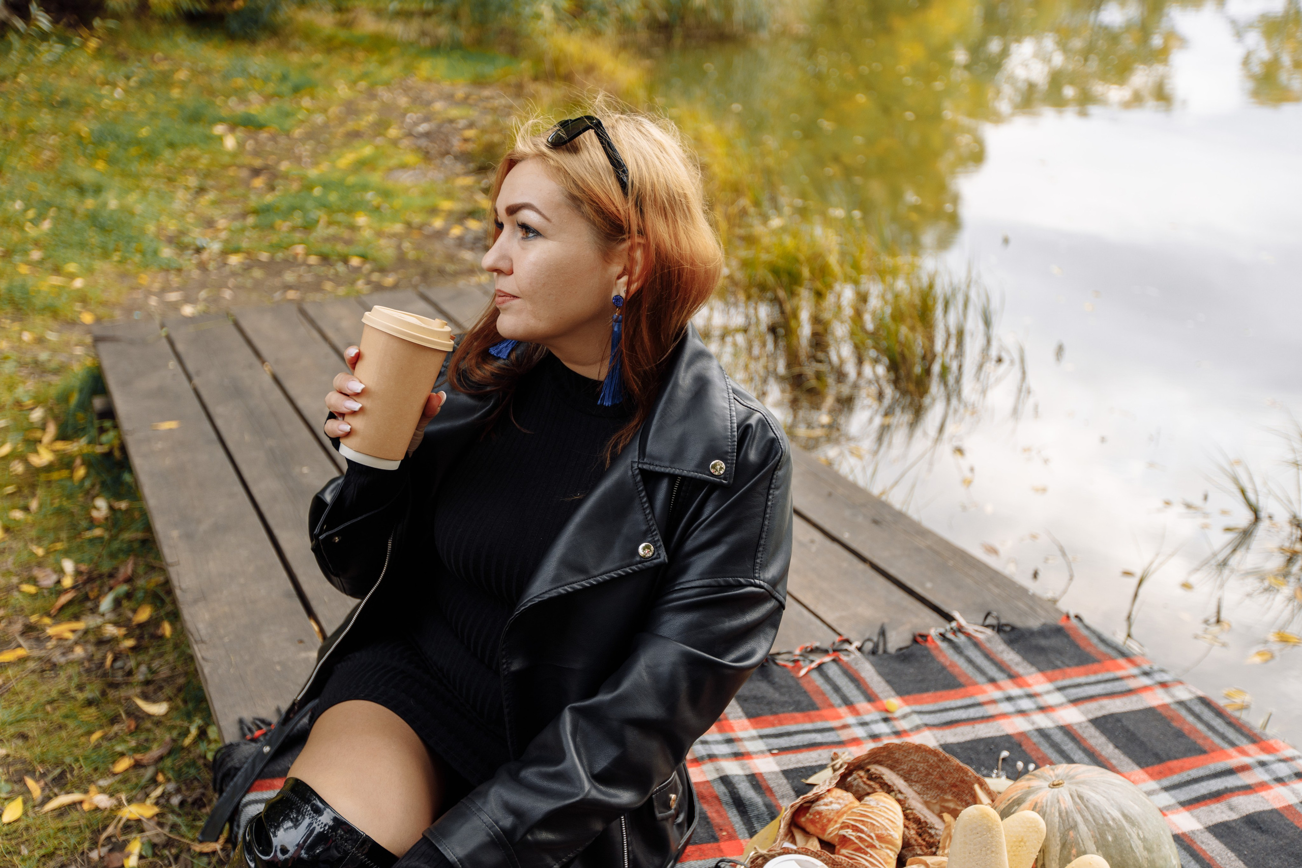 Осеняя на озере. Фотограф в Барнауле Ирина Чикалова