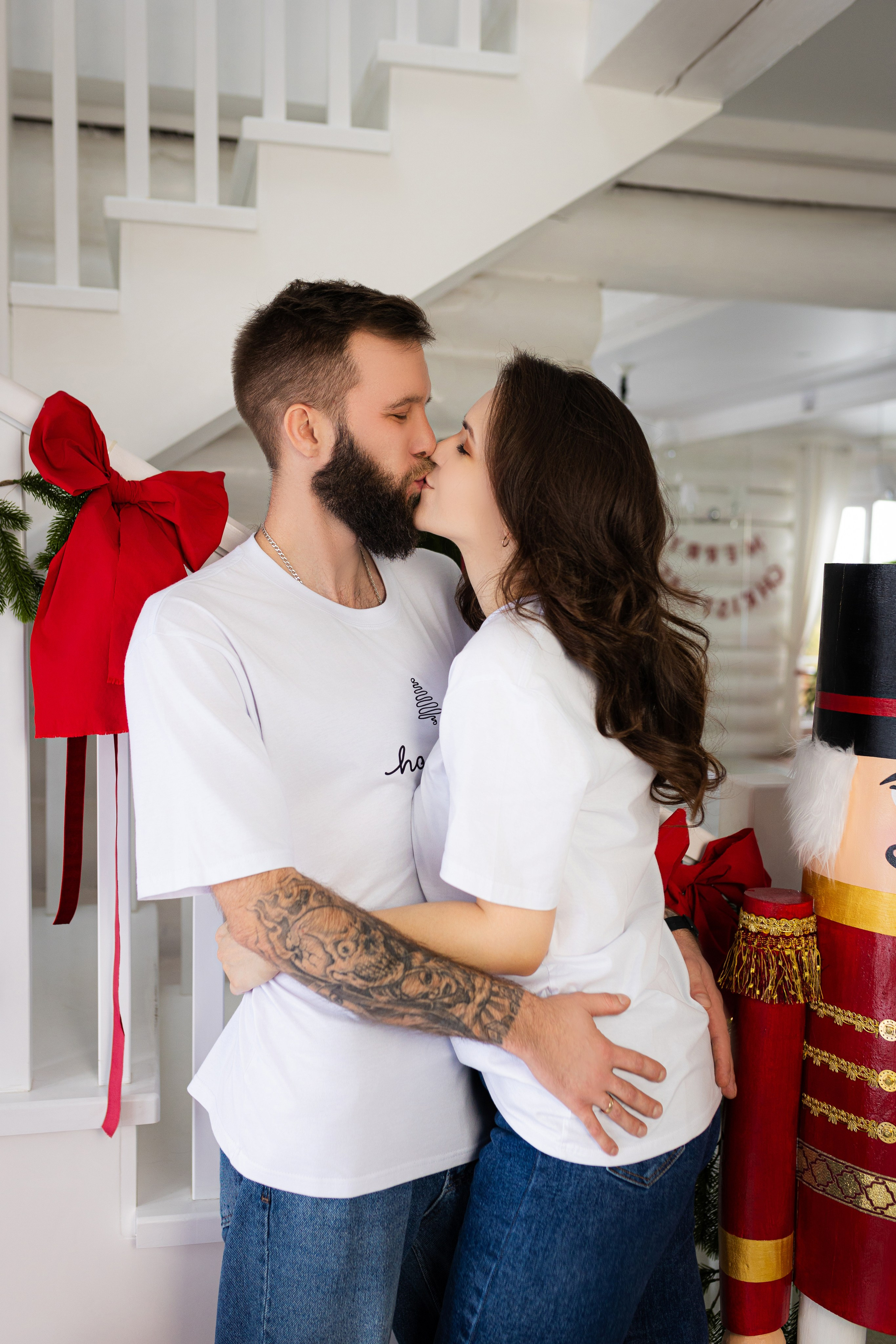 Дина, Миша и малышка. Фотограф ВИКА МЕДУЗА