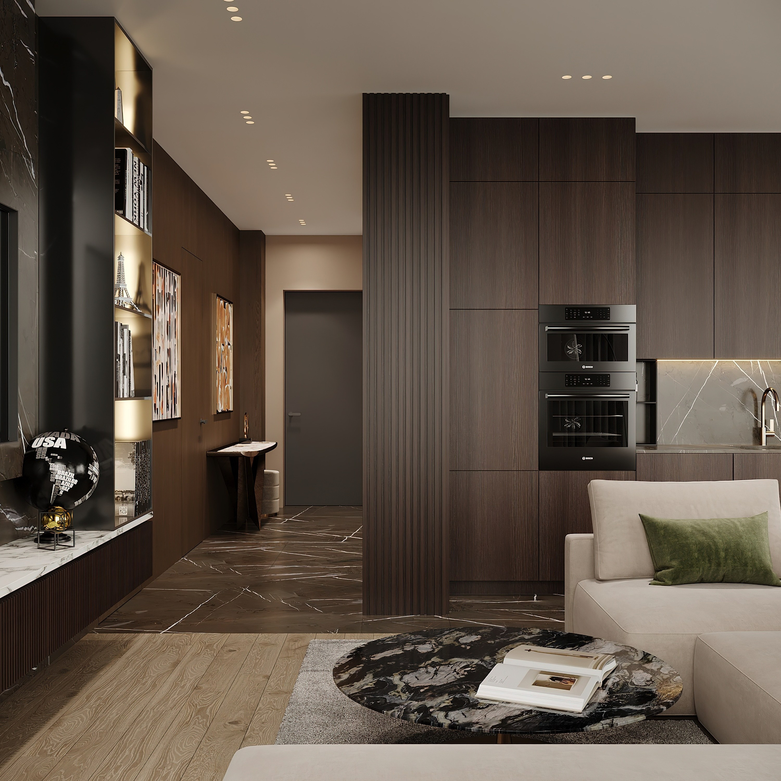 ЖК CAPITAL TOWERS. Дизайн интерьеров с Анастасией Рулевой