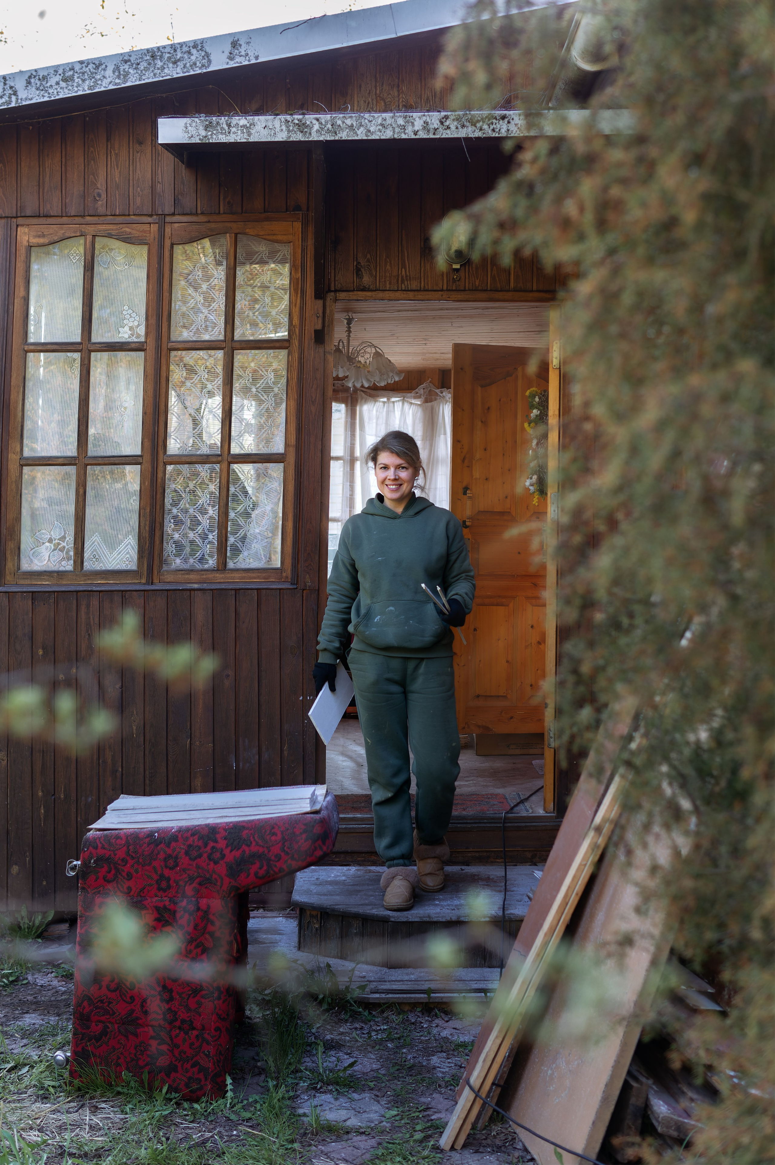 Семейная дачная фотосессия lifestyle