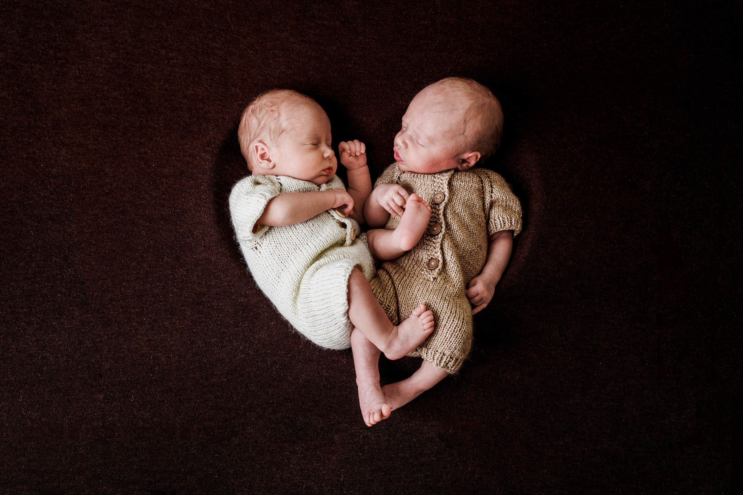 Таисия и Есения, пакет «Стандарт», 21 день. Фотограф новорождённых Екатерина Боброва. Ульяновск