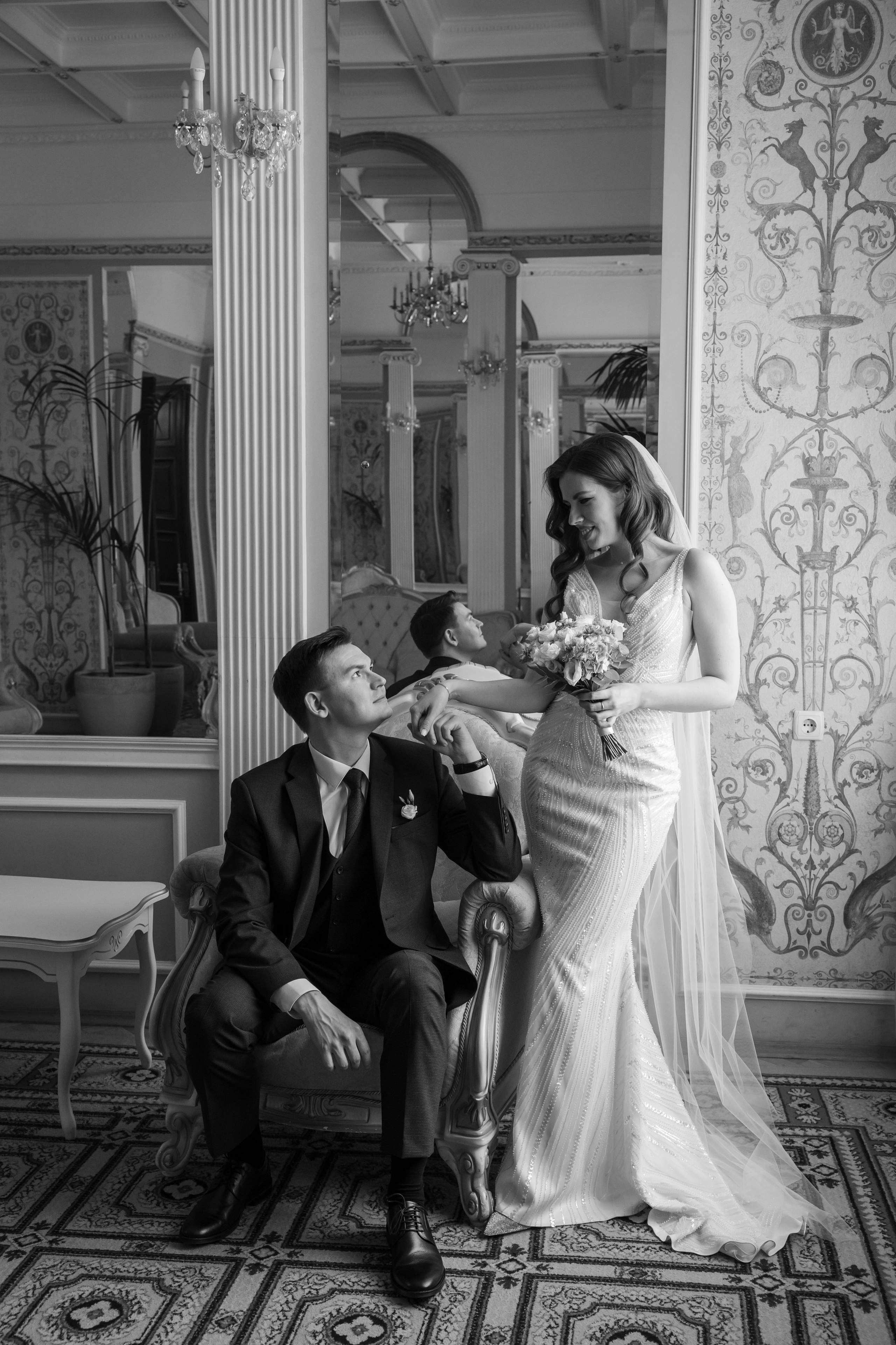 Даша и Дима, Грибоедовский ЗАГС. Свадебный и репортажный фотограф (Москва, Королев и другие)