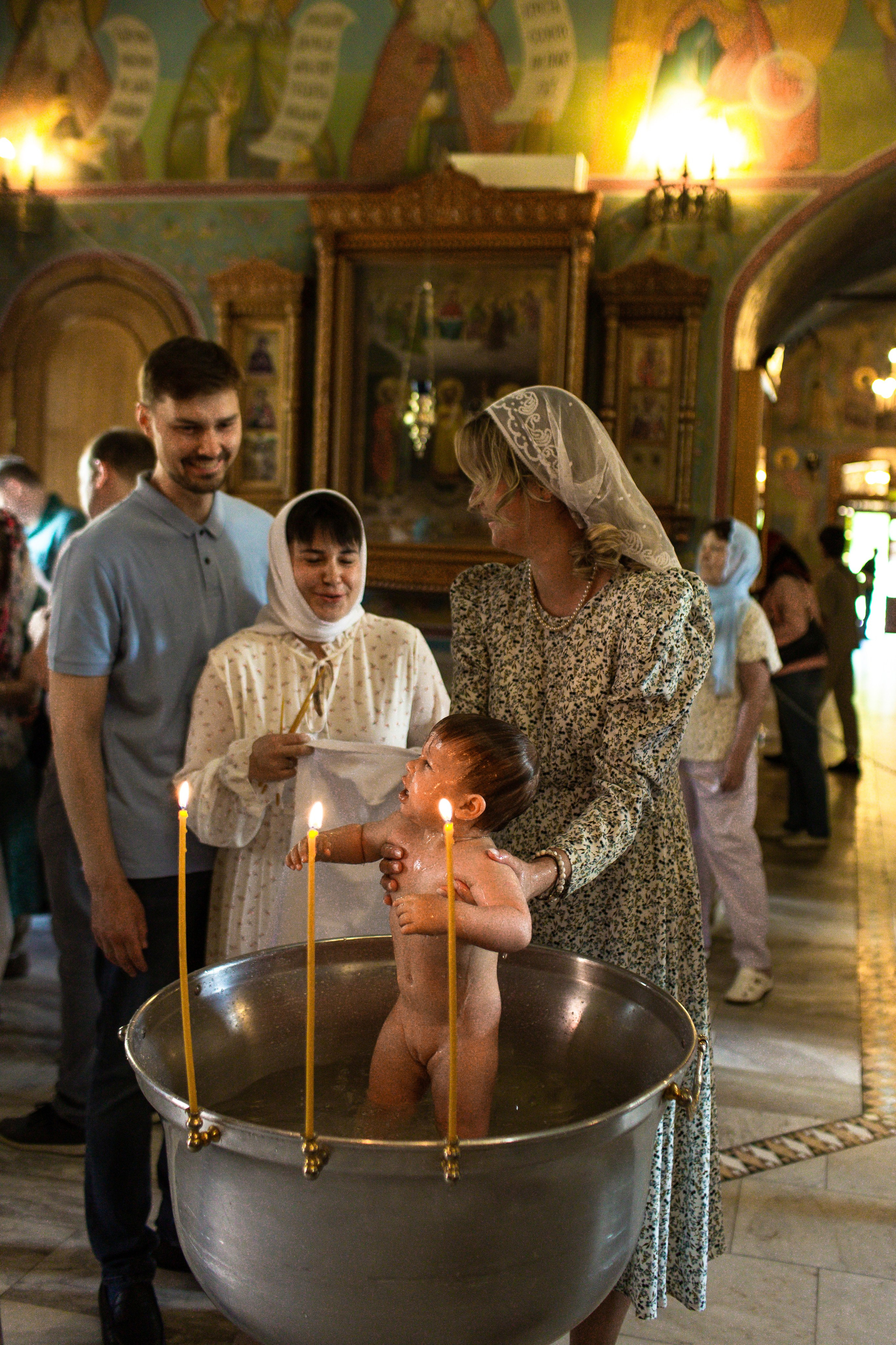 Крещение Алисы. Свадебный и Семейный фотограф в Москве Александра Вайпер