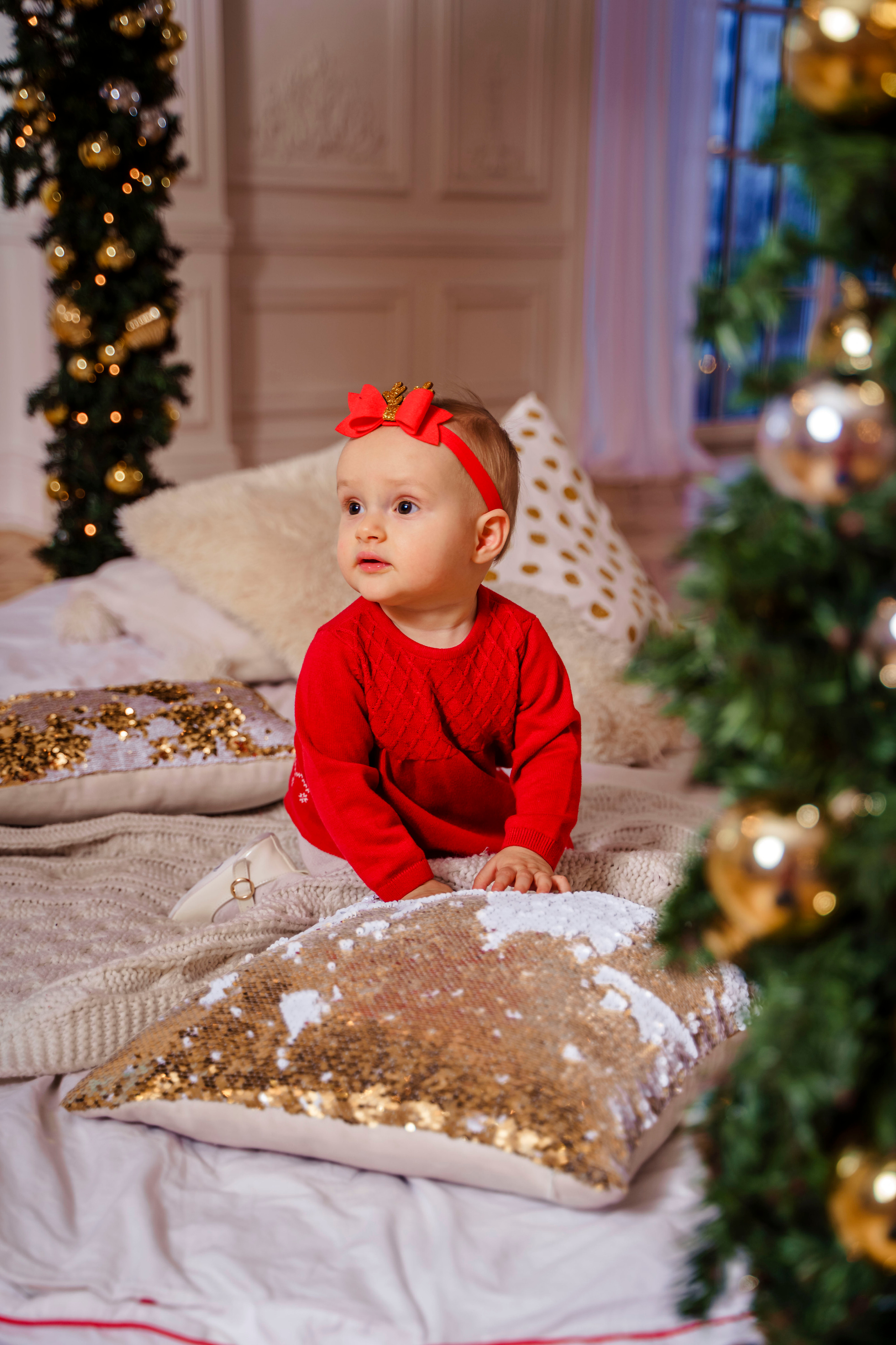 Новогодняя семейная история Юлии, Андрея, Ксюшеньки и Владика✨. Фотограф Алиса Агафонова в Санкт-Петербурге