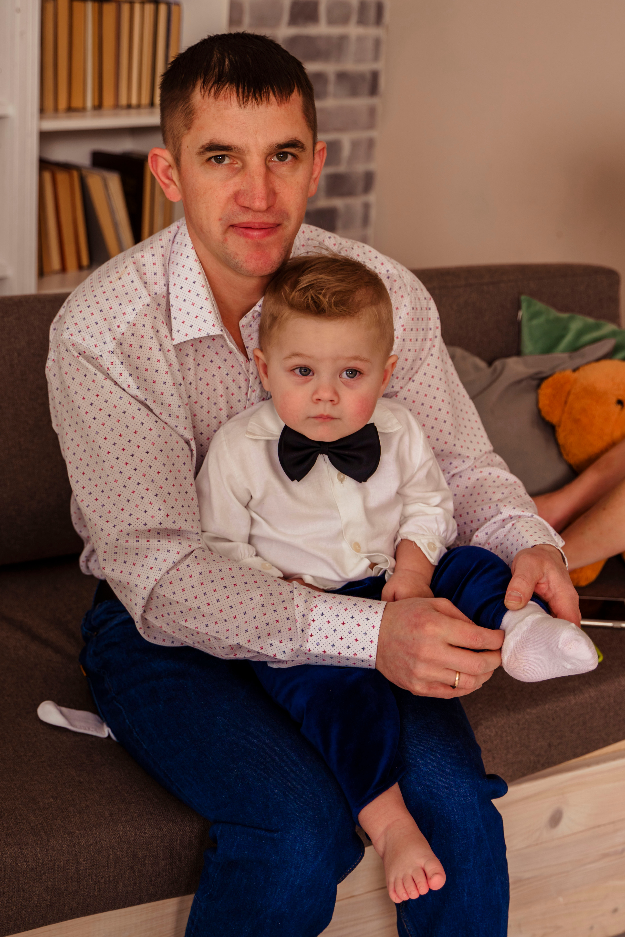 Новогодняя семейная фотосессия Екатерины, Александра, Мариши и Андрюши ❤️️. Фотограф Алиса Агафонова в Санкт-Петербурге