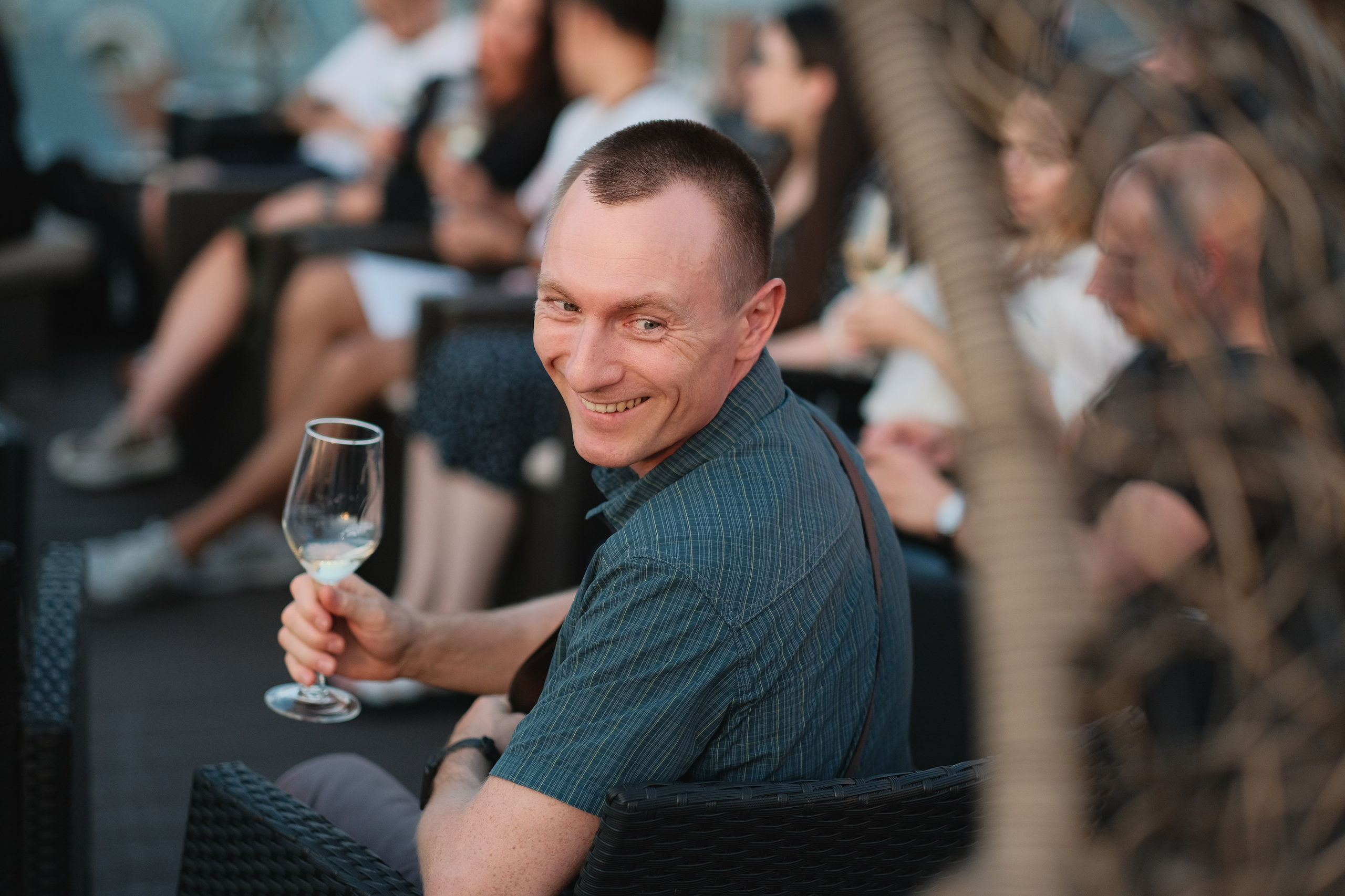 Вечеринка на крыше в Москве. Фотограф Михаил Ерохин | Москва