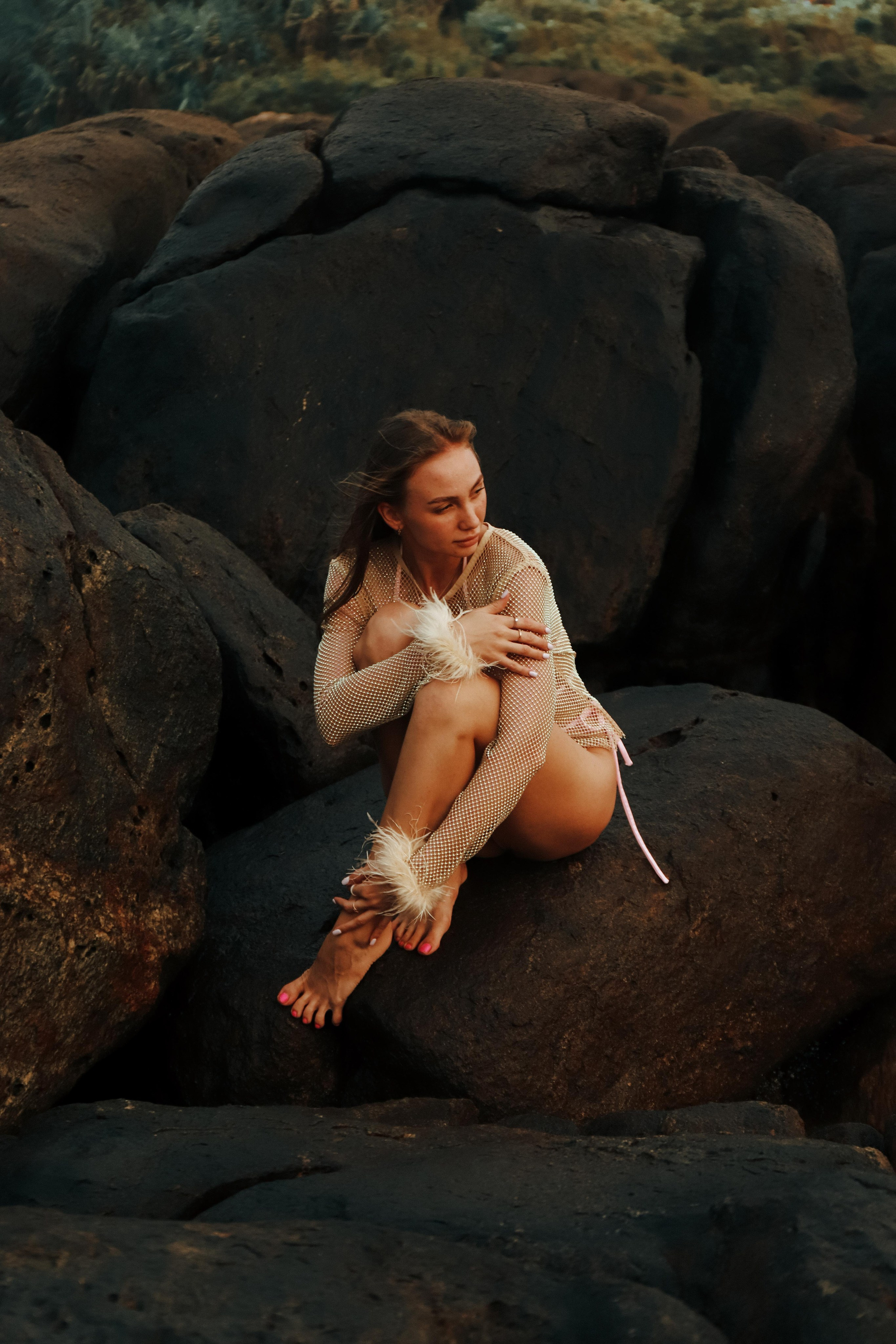 Унаватуна пляж. Фотограф на Шри-Ланке