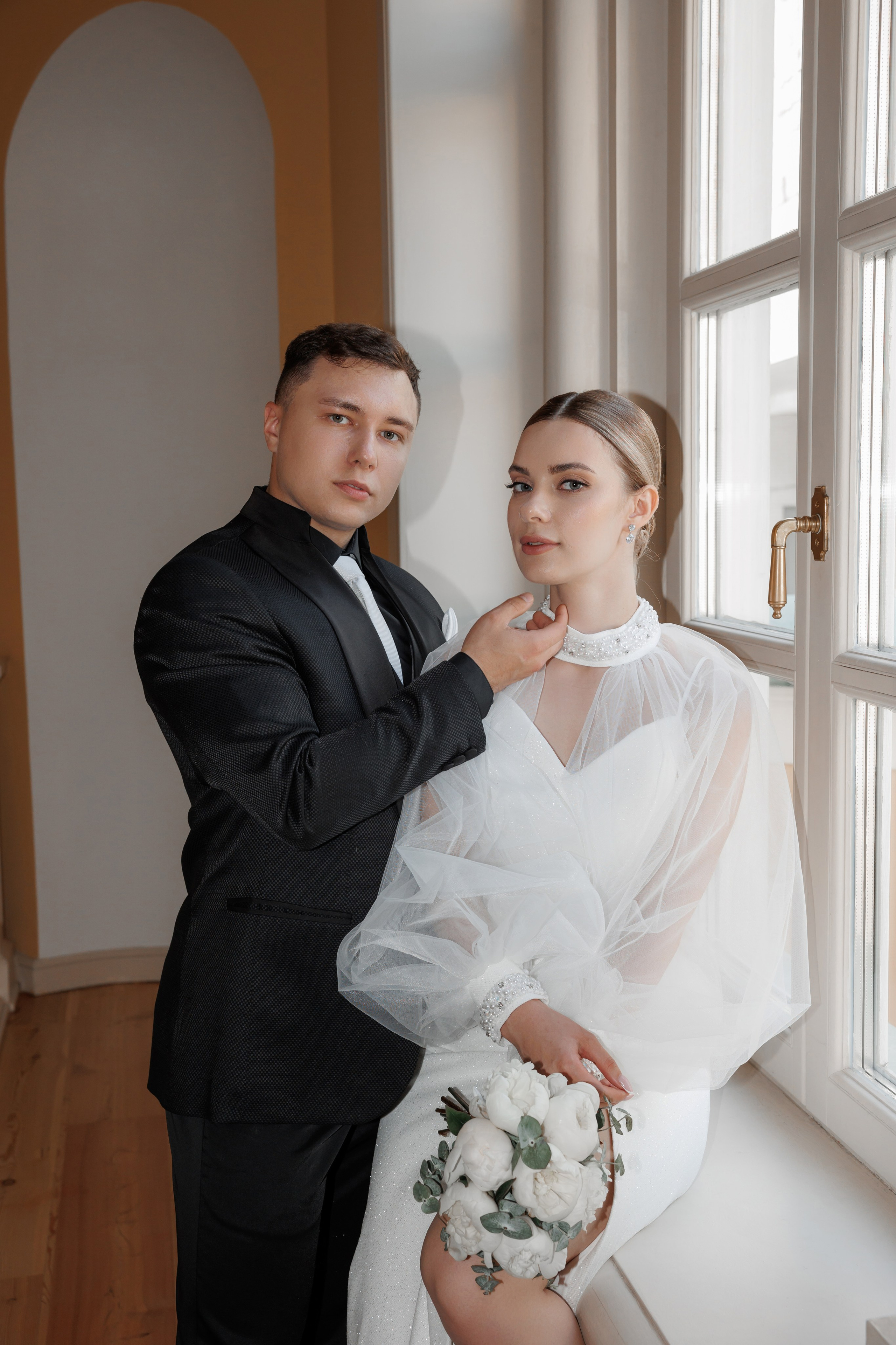 Анна и Сергей, Усадьба Муравьевых-Апостолов. Свадебный и репортажный фотограф (Москва, Королев и другие)