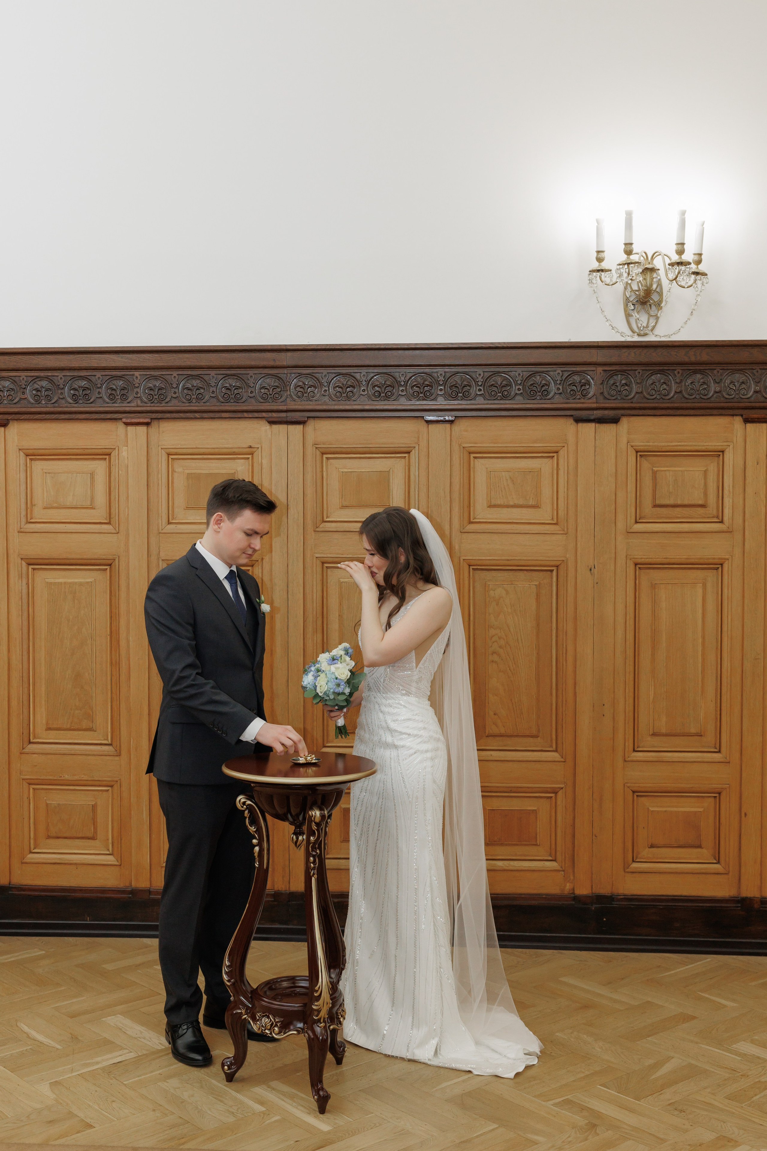 Даша и Дима, Грибоедовский ЗАГС. Свадебный и репортажный фотограф (Москва, Королев и другие)