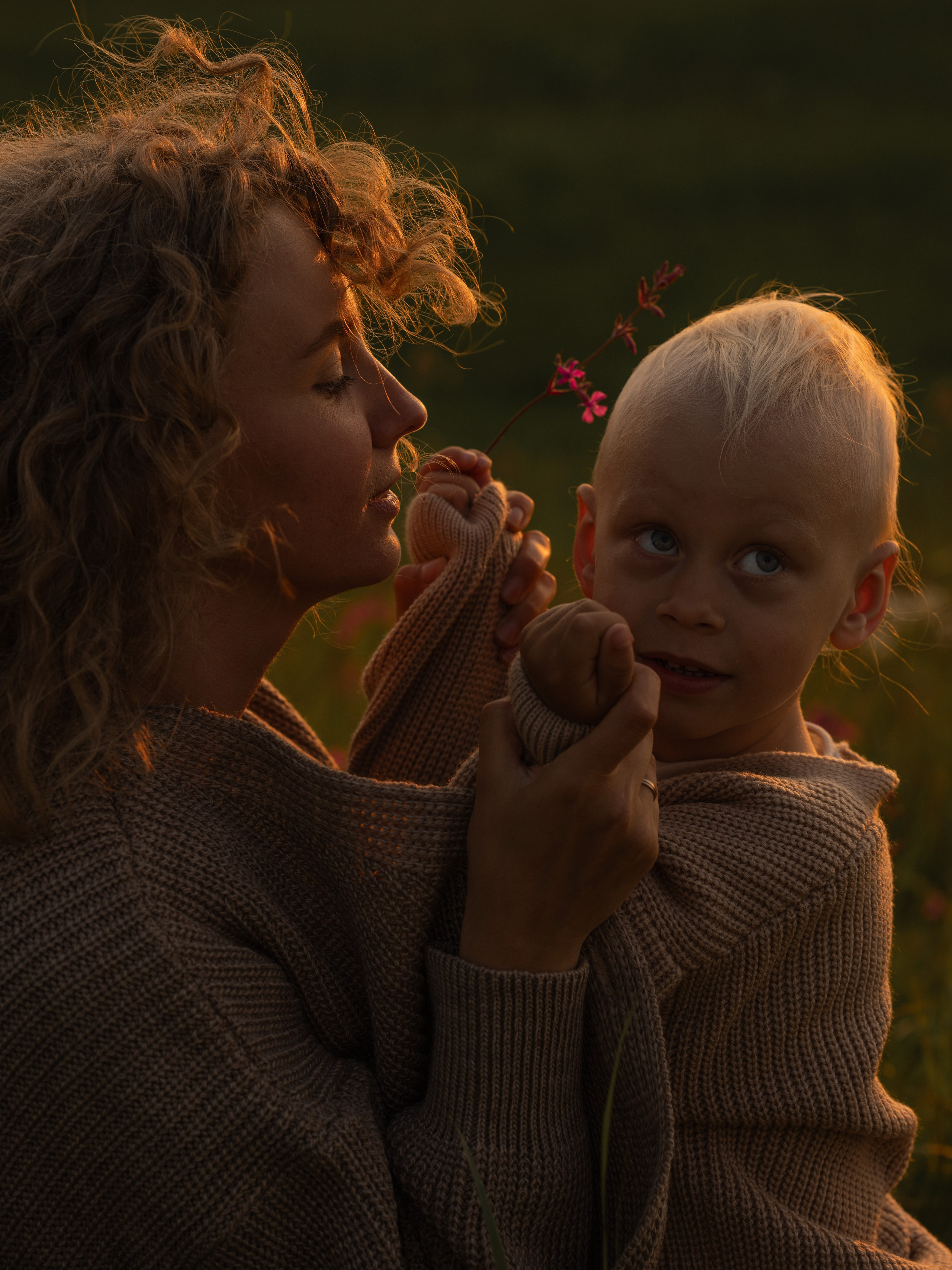 Душевная съемка на холмах. Семейный и портретный фотограф в Санкт-Петербурге Татьяна Гримоть