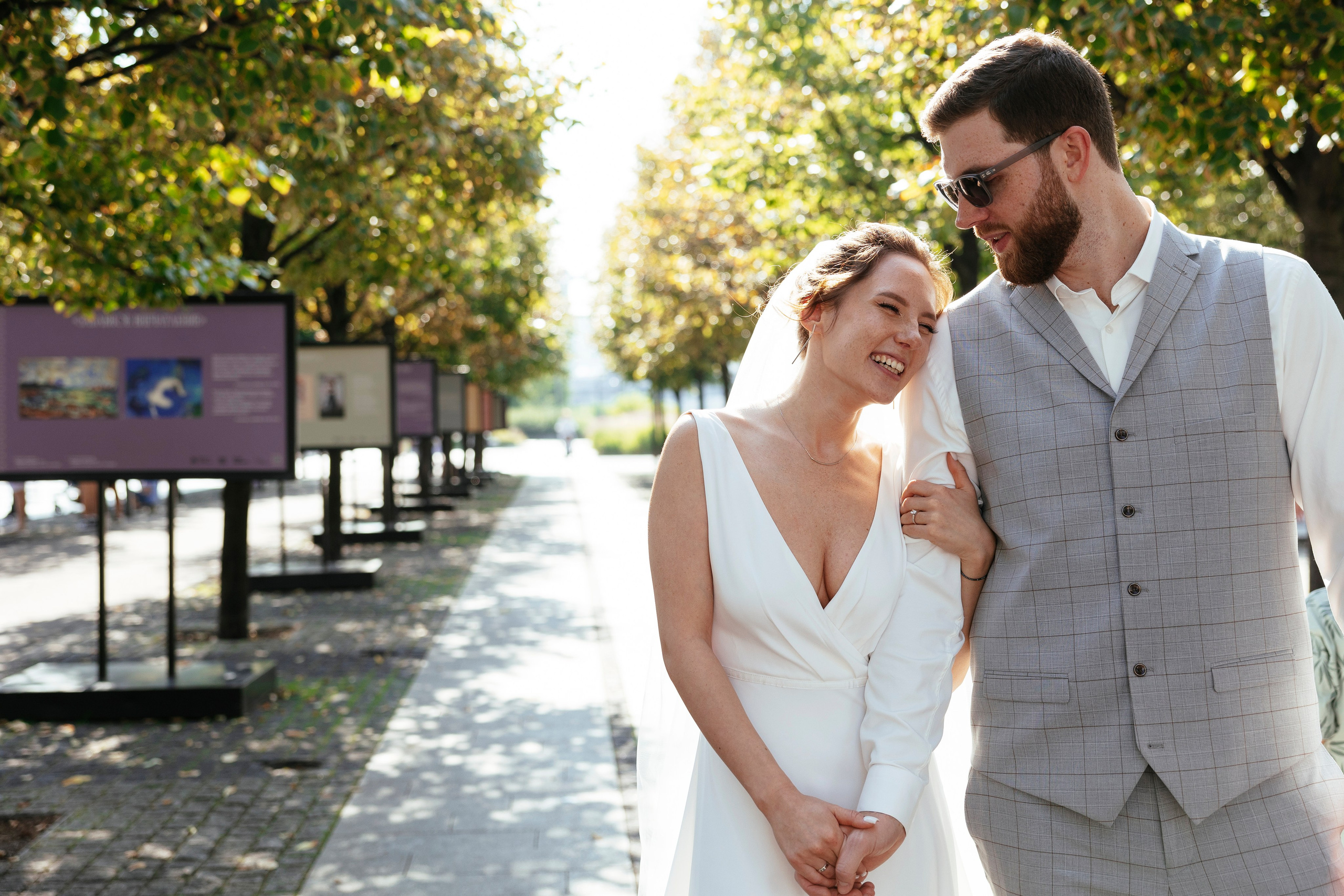 Свадебная прогулка. Фотограф Георгий Нигматулин