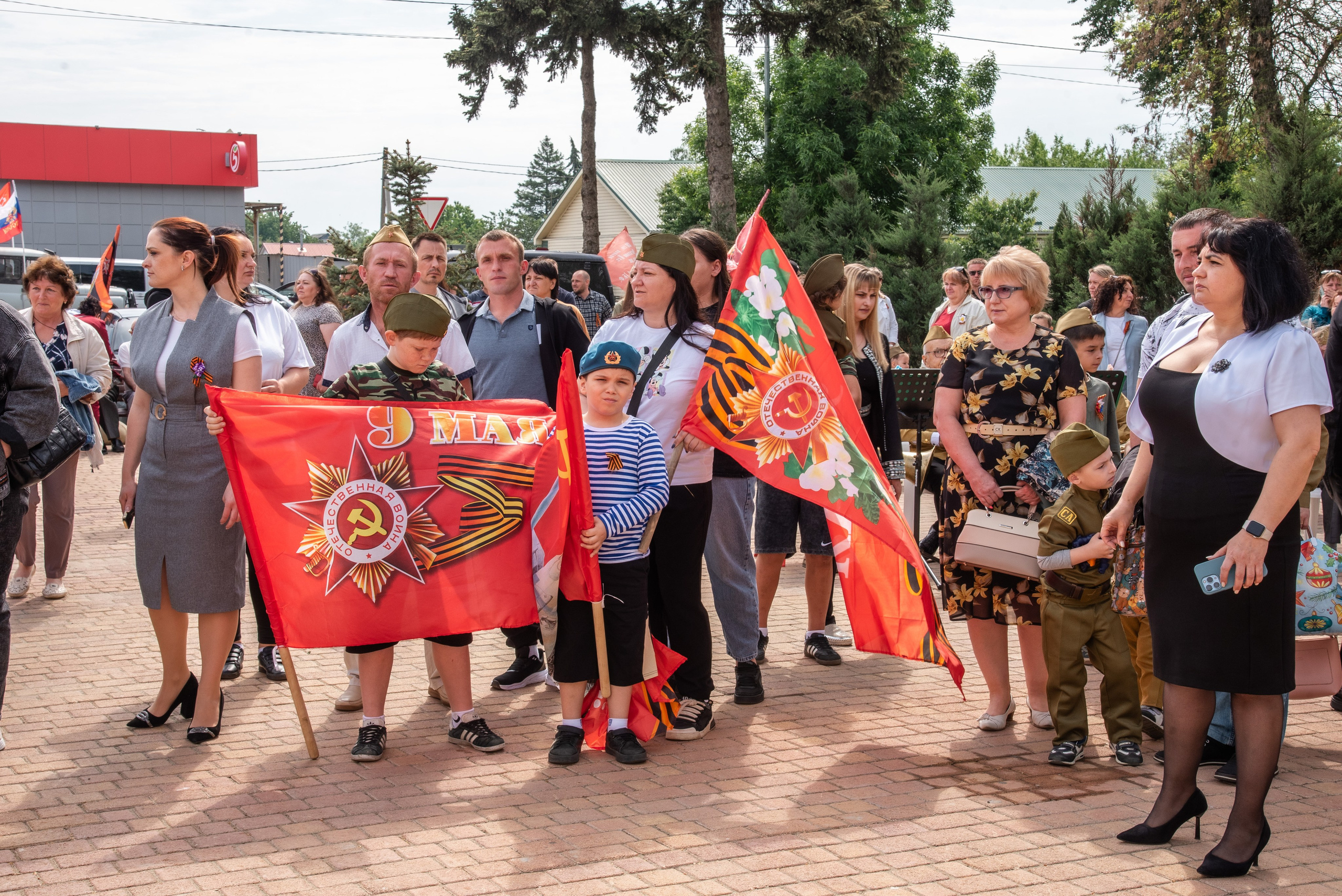 Репортаж для СМИ_9мая_п.Агроном (цветокор). Детский и семейный фотограф Краснодар / Сочи Сергеева Олеся