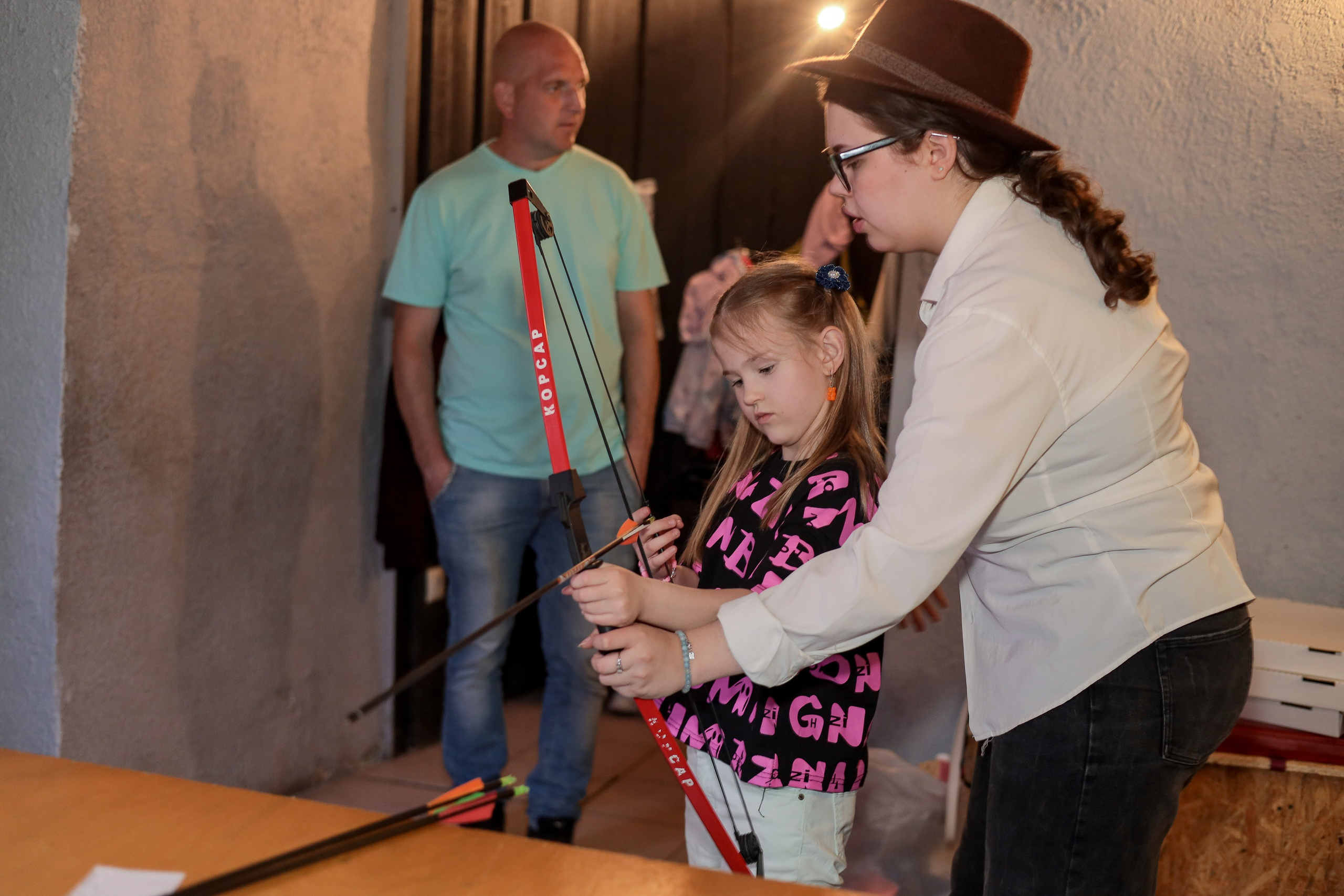 День рождение в стрелковом клубе. Фотограф Надршина Лилия