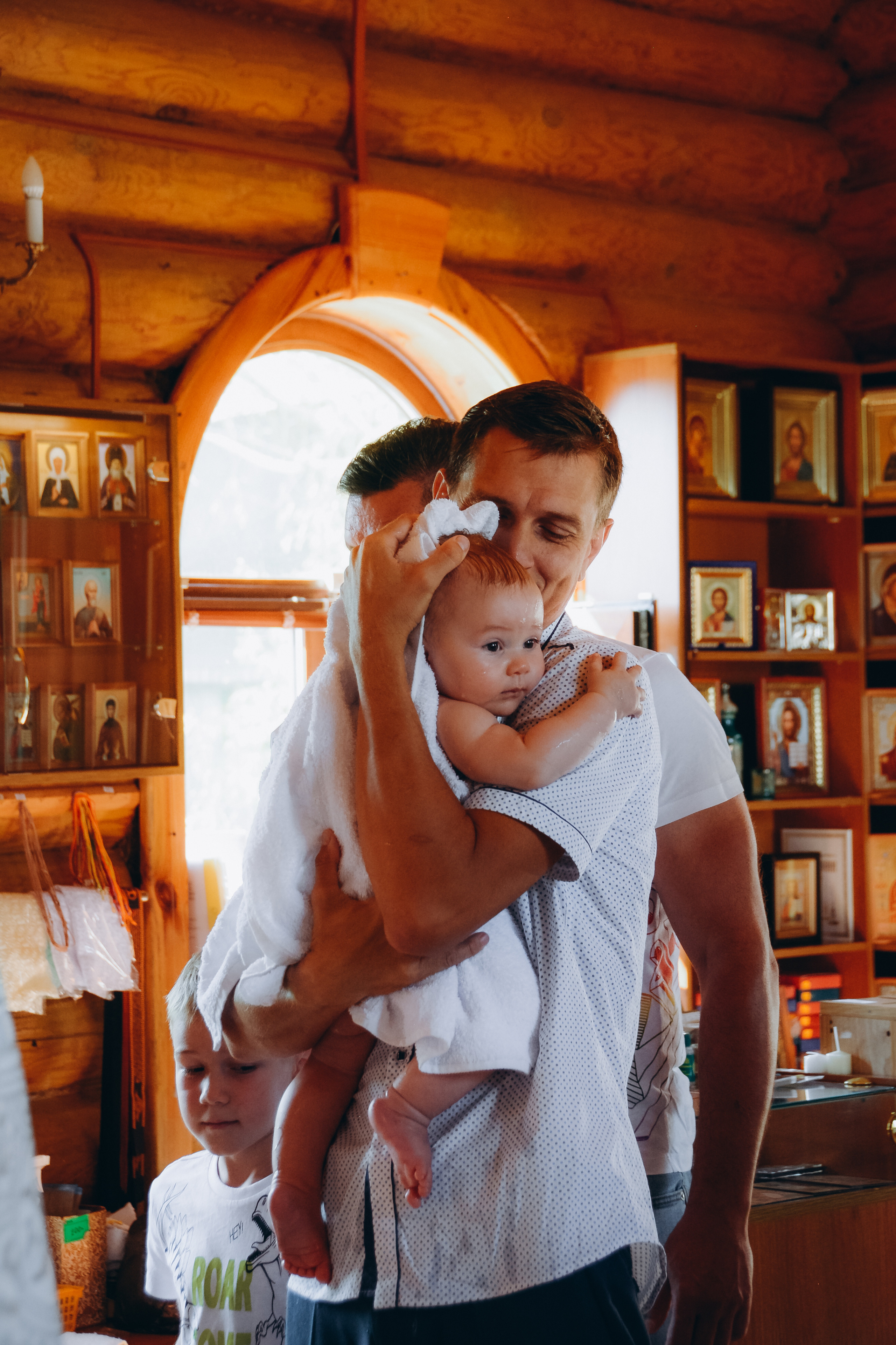 Крещение Тимофея. Фотограф Ольга Морятова