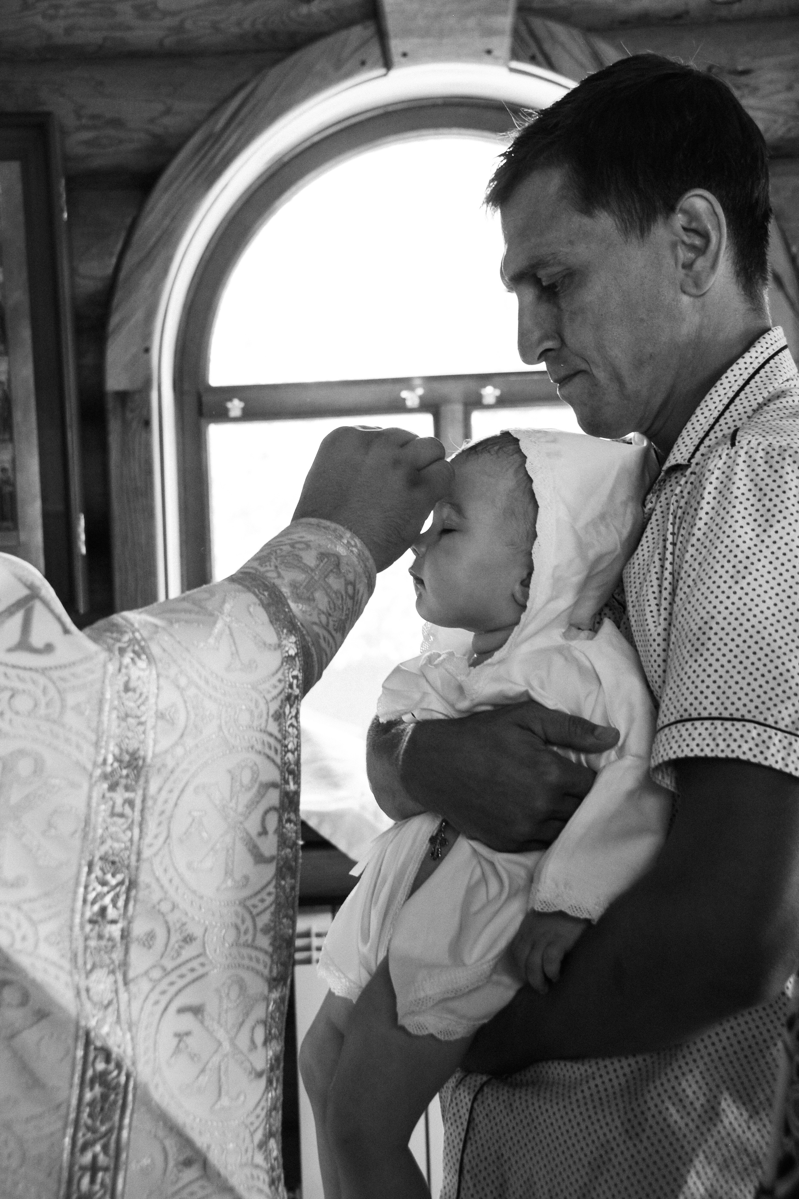 Крещение Тимофея. Фотограф Ольга Морятова