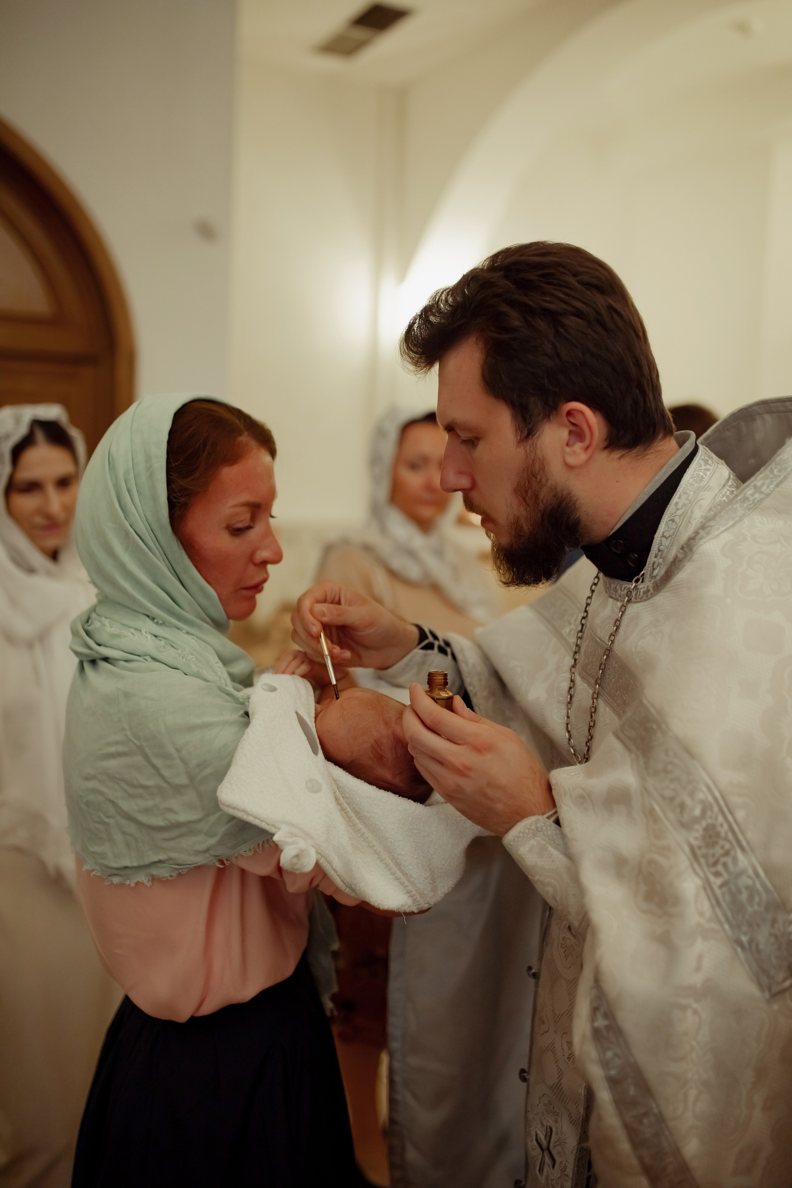 Крещение Анастасии. Семейный и детский фотограф в Москве Дорогова Екатерина