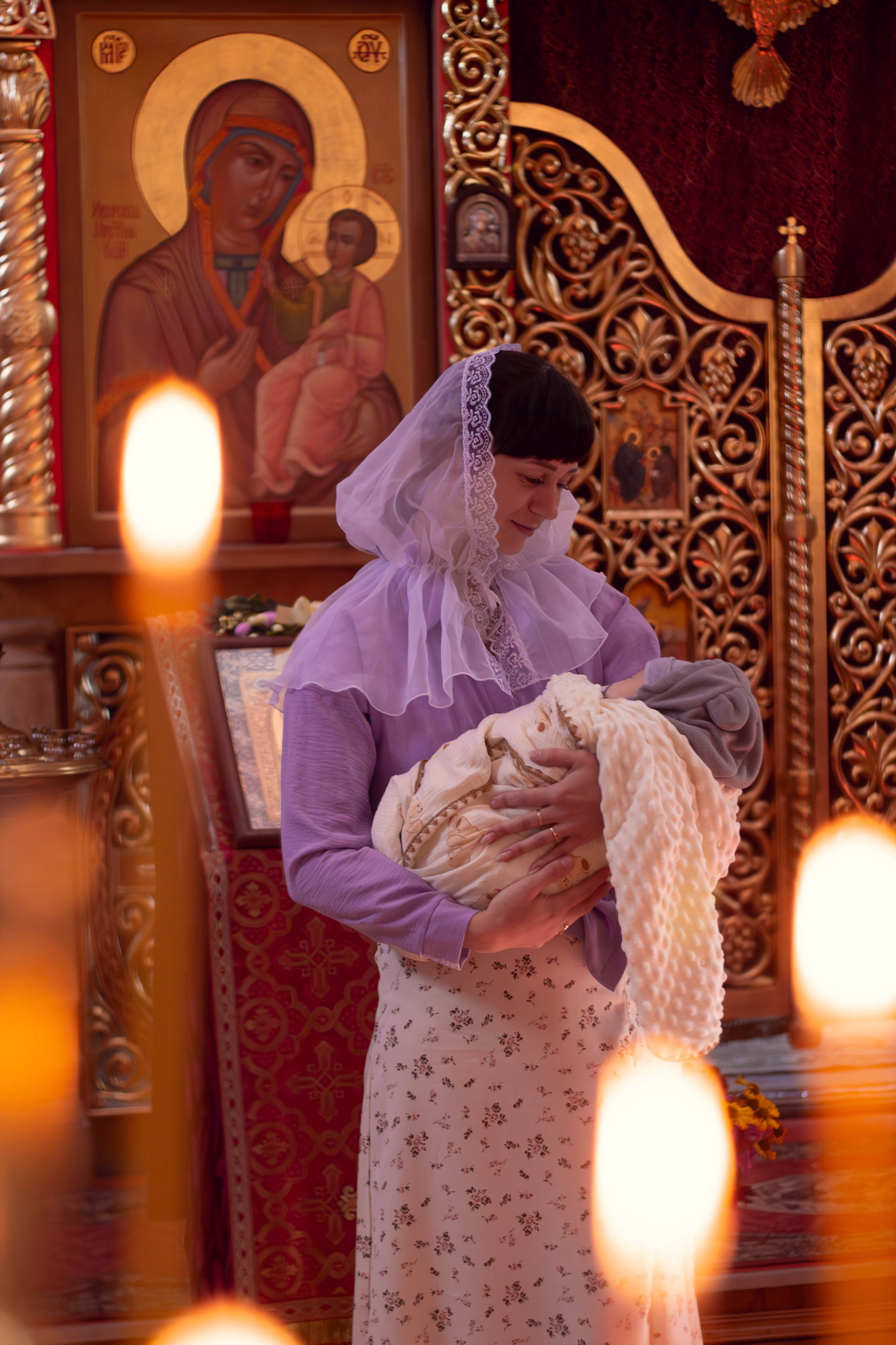 Крещение Марии и Макара. Свадебный и семейный фотограф Бологое Тверь — Ninel