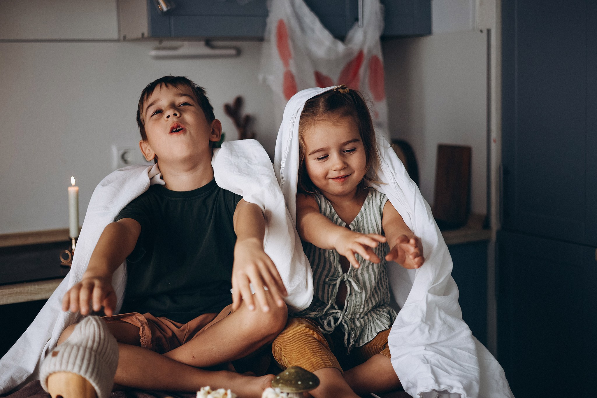 Halloween: экспресс-съемка дома. Семейный фотограф в Москве Марина Петра