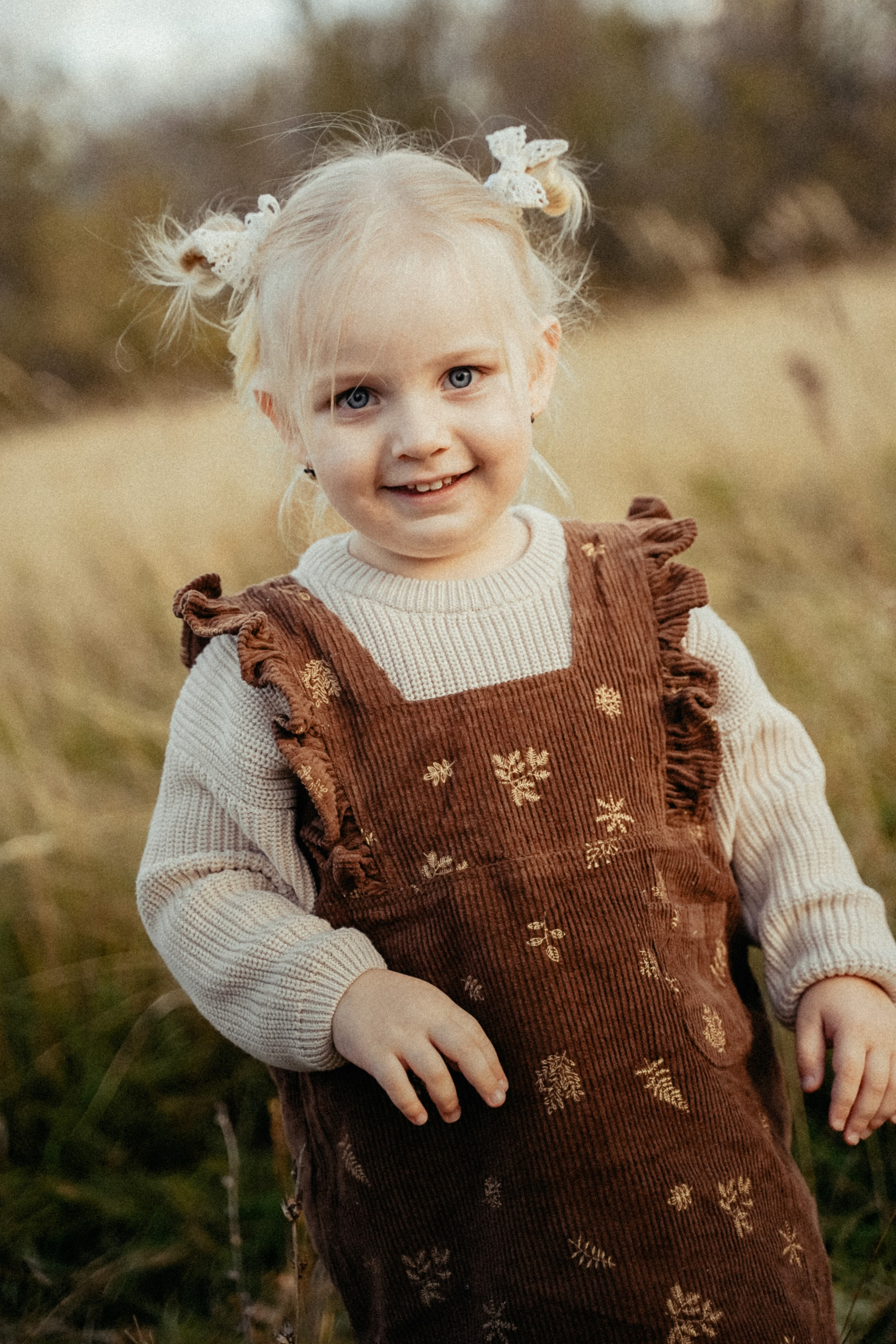 Семья на природе