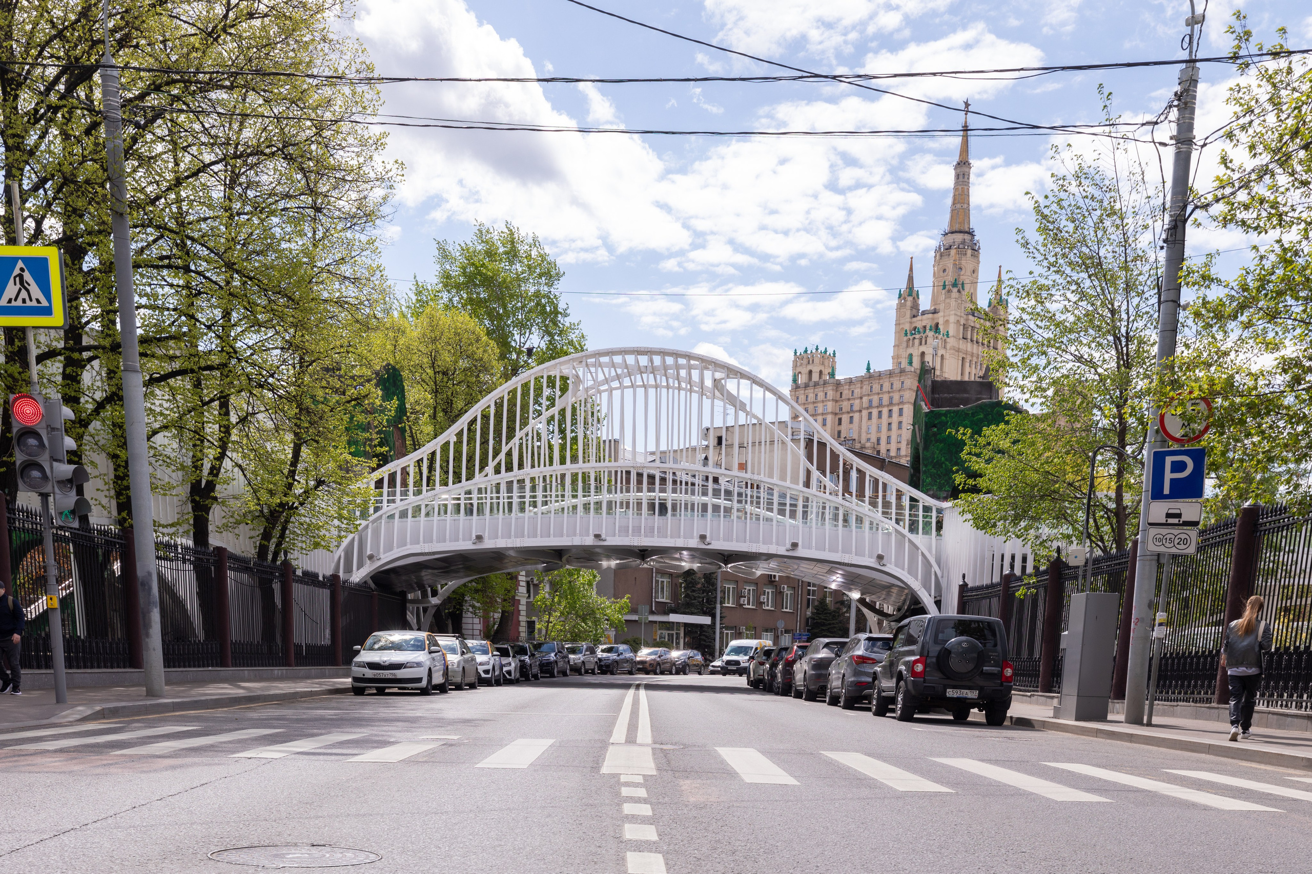 Мост через Б. Грузинскую. Фотограф Ольга Эмбер