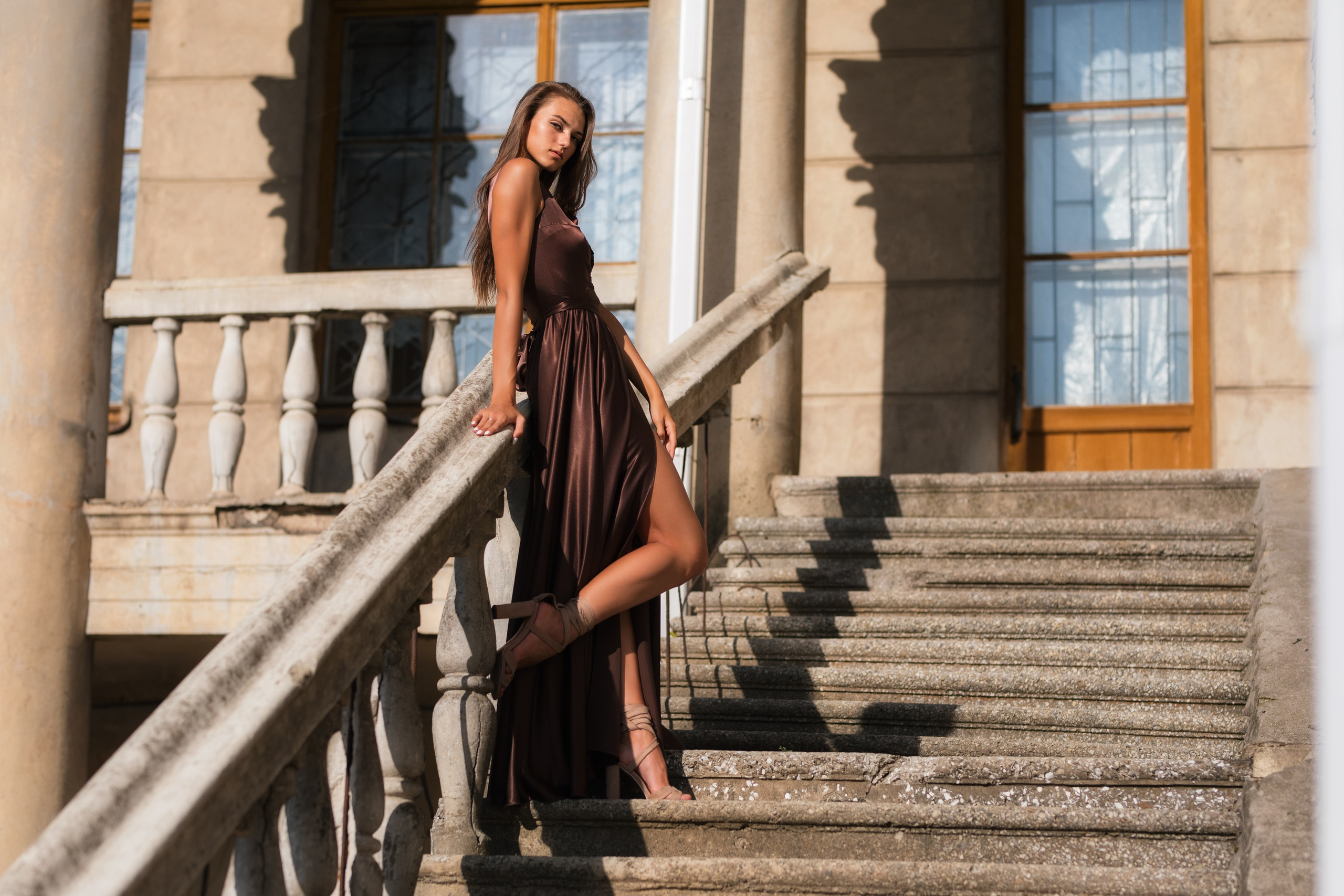 Фотосет у дома культуры в с. Стрелица и в Белом Колодце с Маргаритой для «себя»