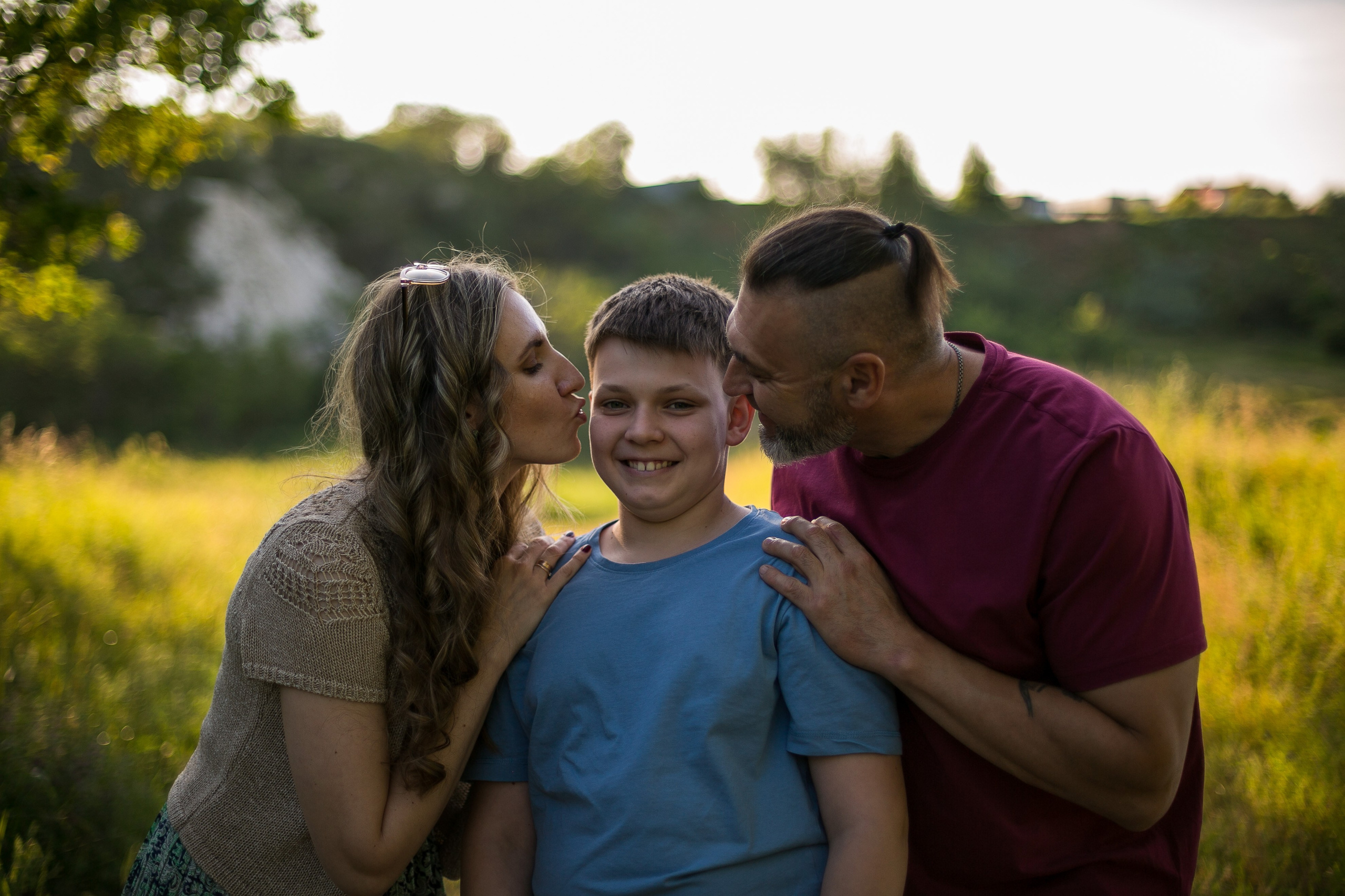 Виталина, Валентин и Тихон