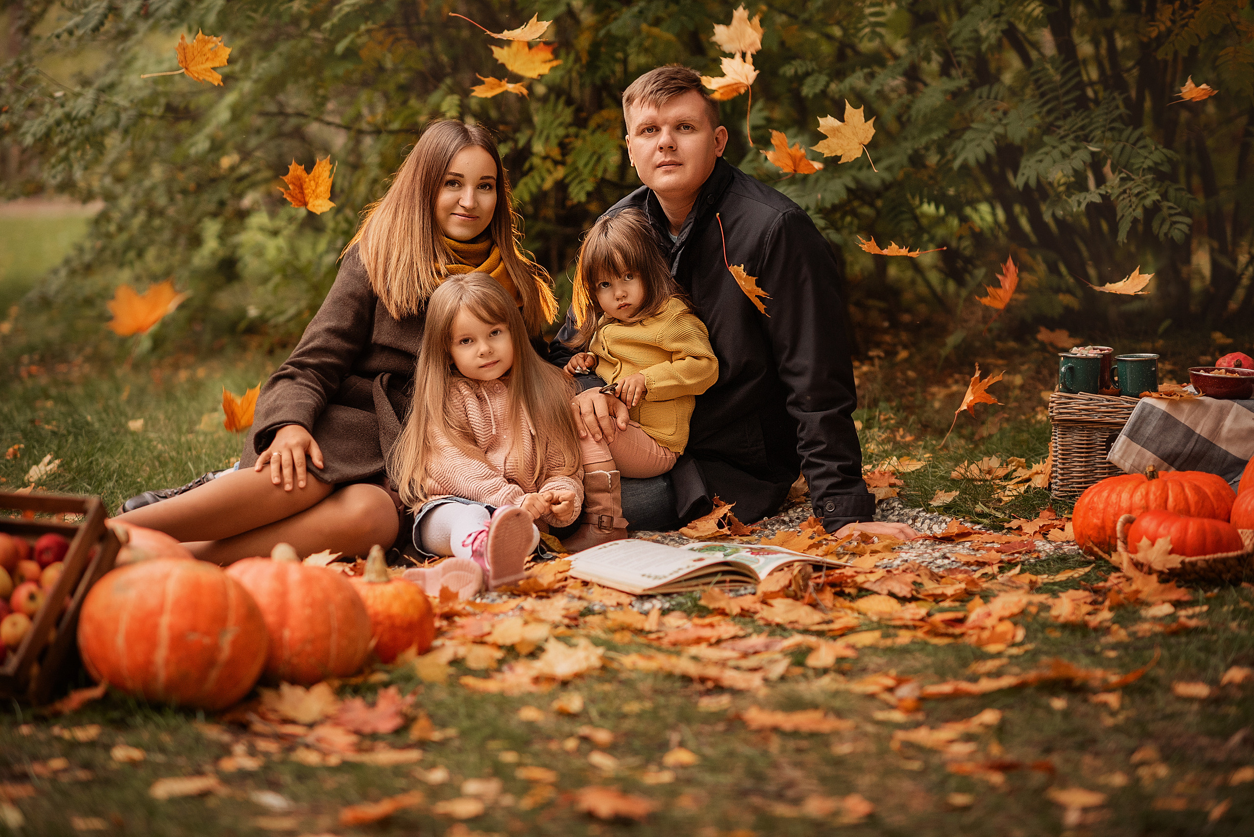 Осенние фотопрогулки. Семейный фотограф Екатеринбург Лора Мур