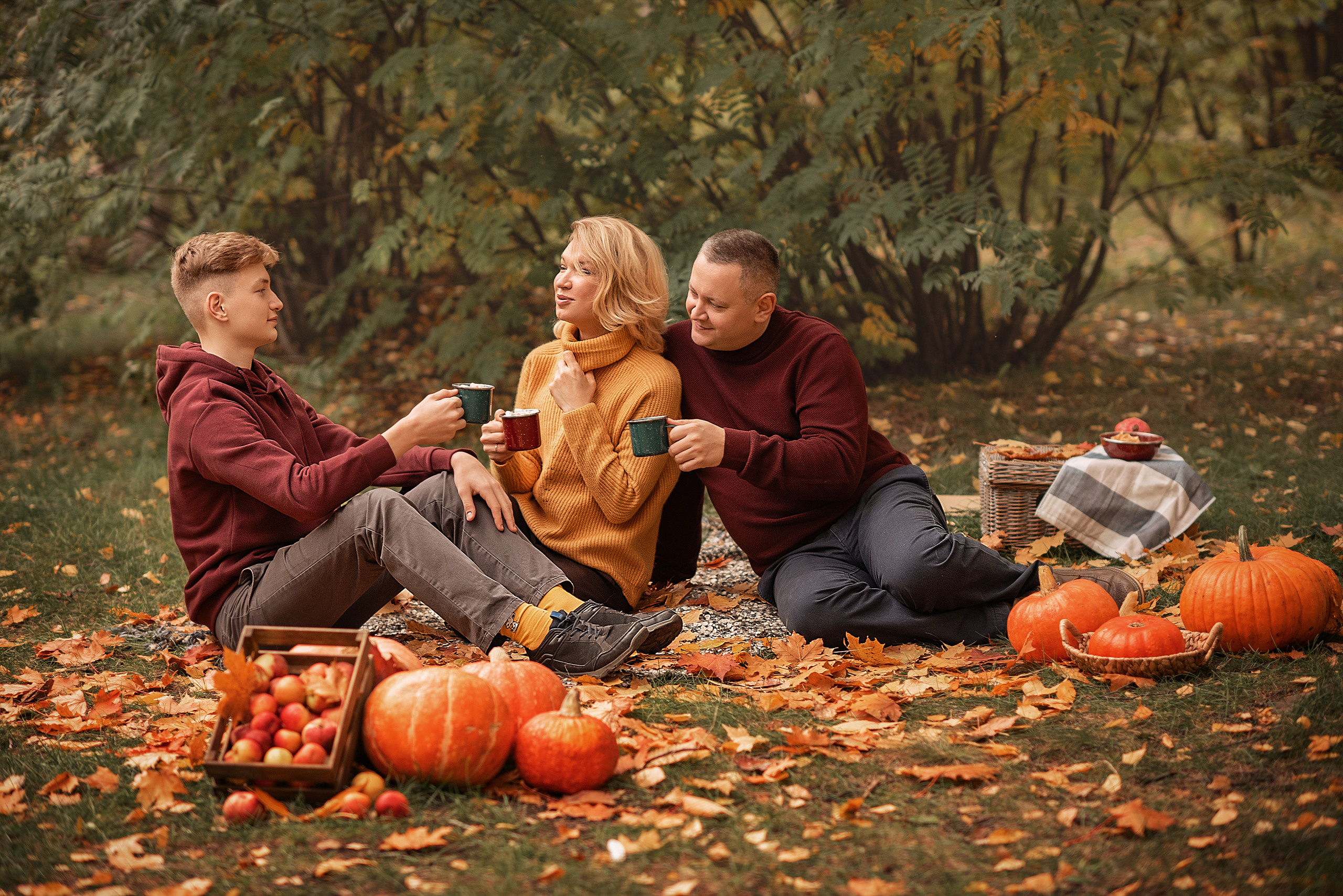 Осенние фотопрогулки. Семейный фотограф Екатеринбург Лора Мур