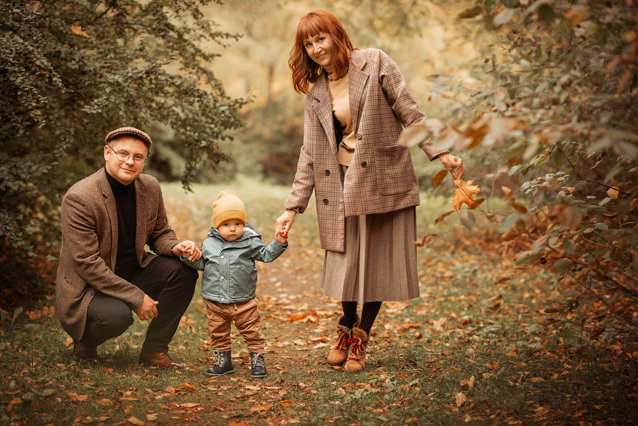 Осенние фотопрогулки. Семейный фотограф Екатеринбург Лора Мур
