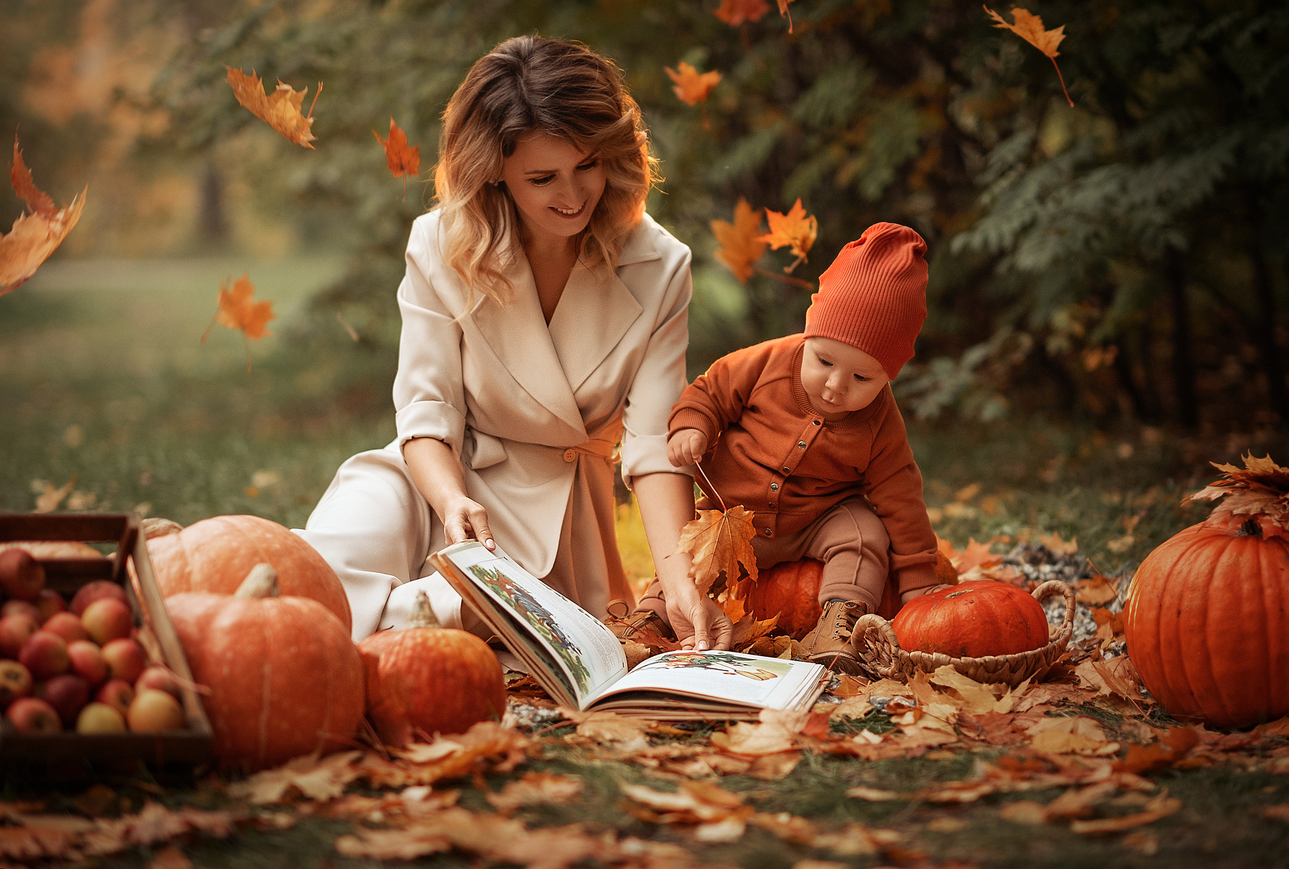 Осенние фотопрогулки. Семейный фотограф Екатеринбург Лора Мур