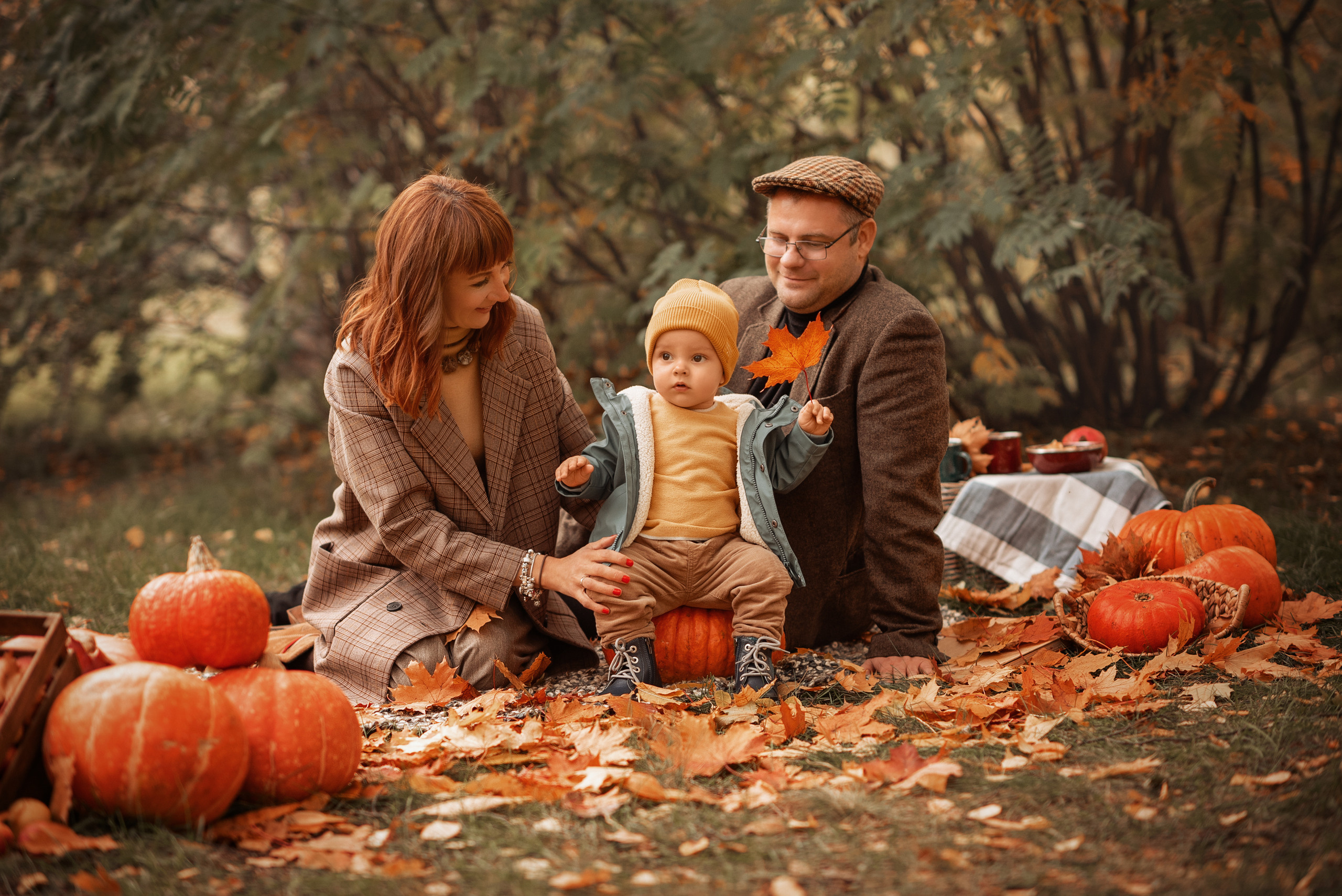 Осенние фотопрогулки. Семейный фотограф Екатеринбург Лора Мур