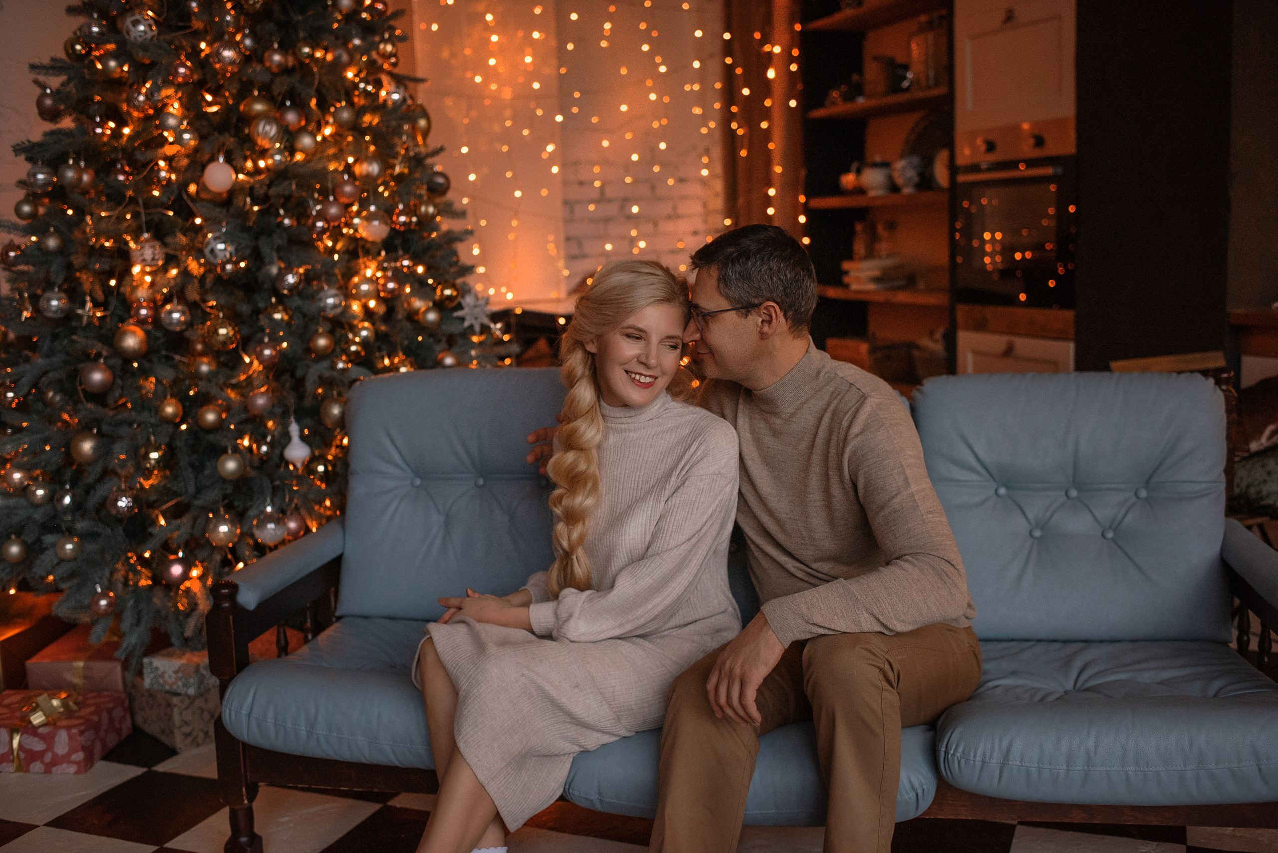 НОВЫЙ ГОД_зал КУХНЯ. Семейный фотограф Екатеринбург Лора Мур