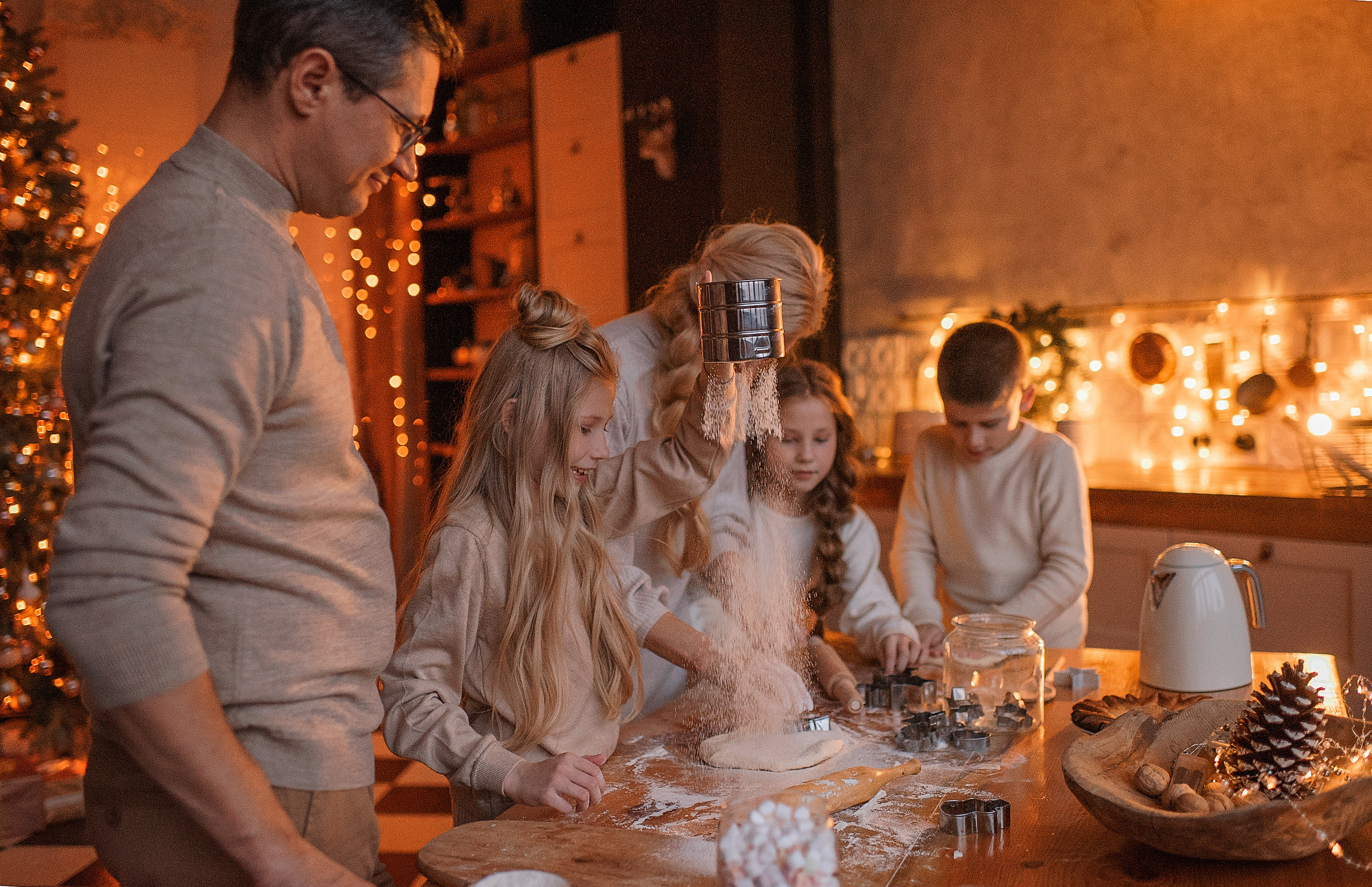 НОВЫЙ ГОД_зал КУХНЯ. Семейный фотограф Екатеринбург Лора Мур