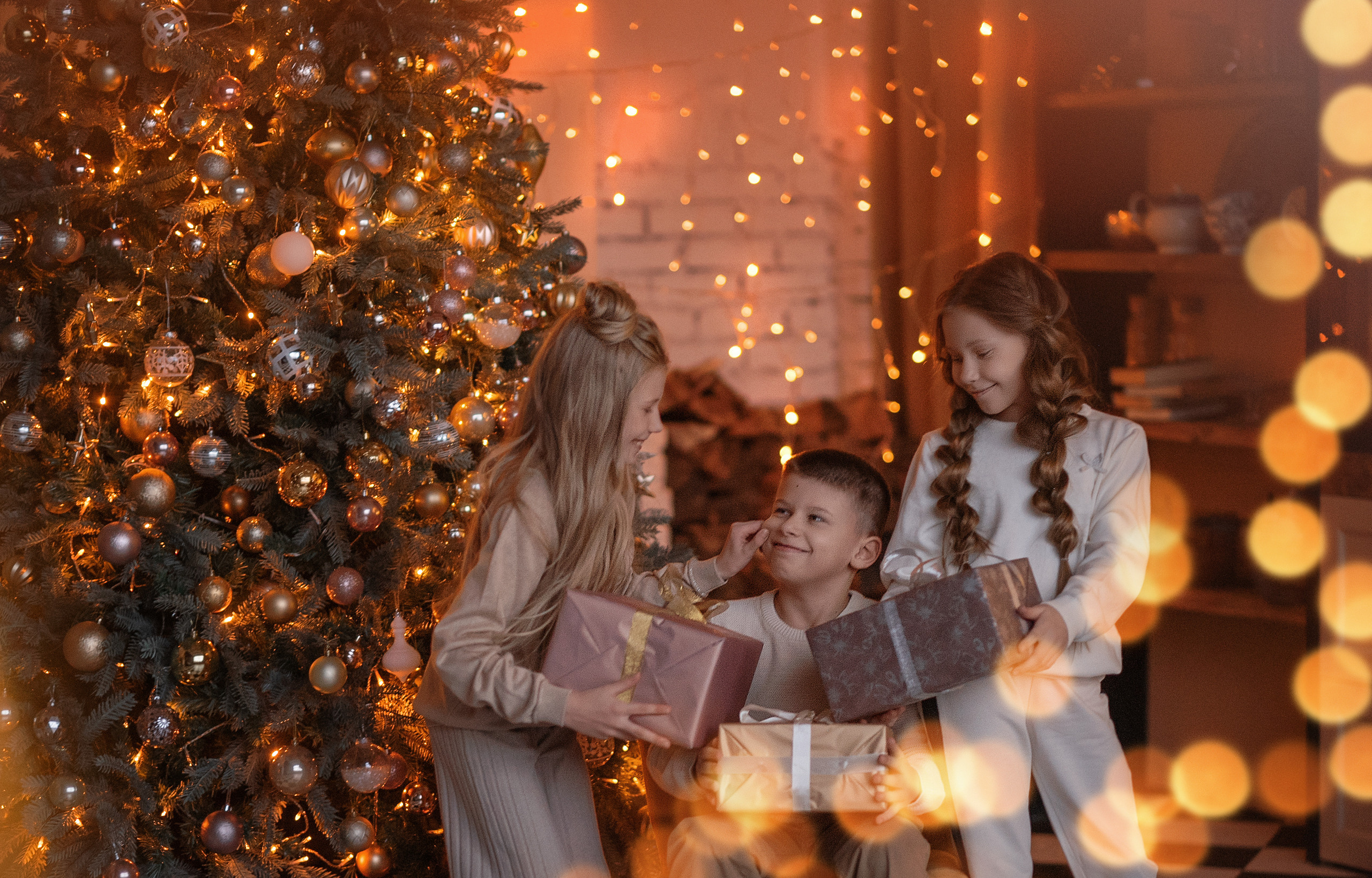 НОВЫЙ ГОД_зал КУХНЯ. Семейный фотограф Екатеринбург Лора Мур