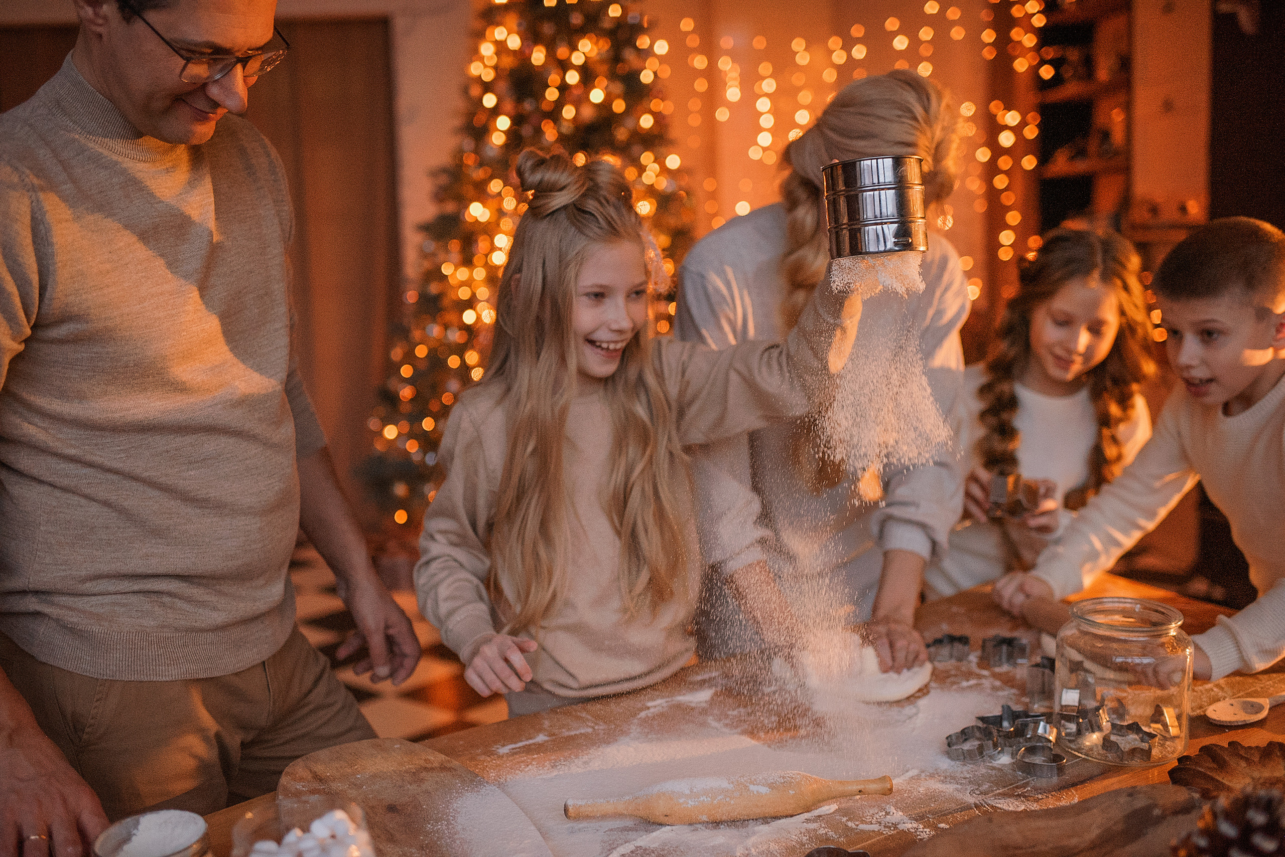 НОВЫЙ ГОД_зал КУХНЯ. Семейный фотограф Екатеринбург Лора Мур