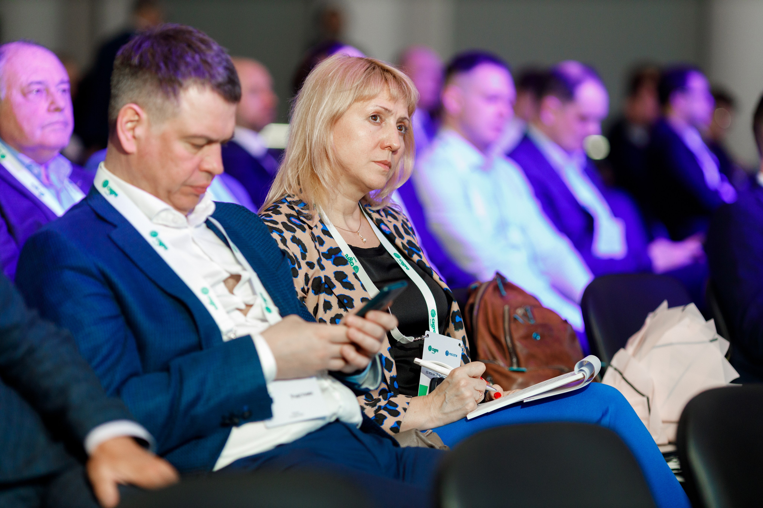 Фотосъемка конференции CIGRE в ПАО Россети. Репортажный фотограф Борис Геер