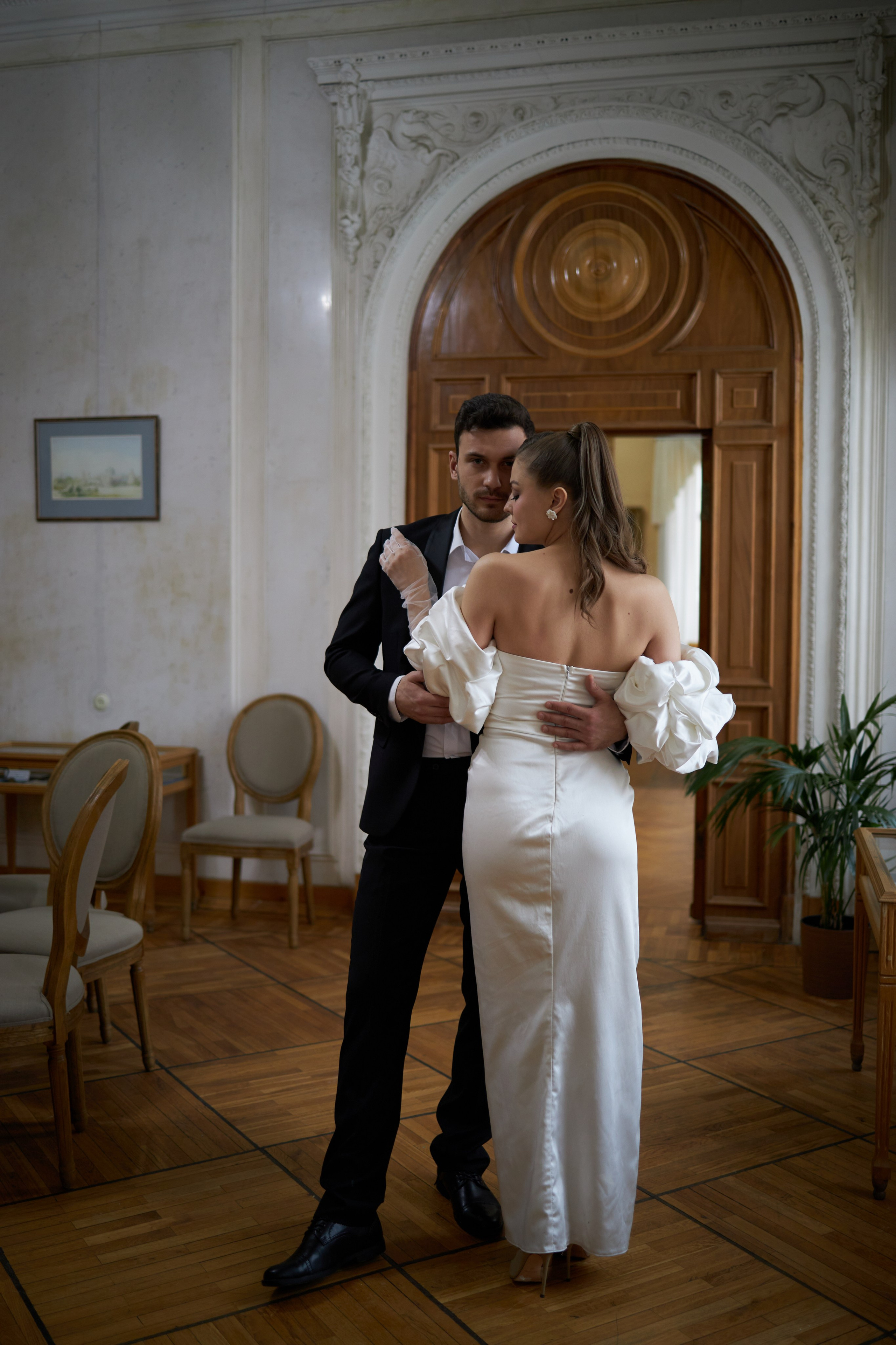 Андрей и Юлия. Пушкинская библиотека и зал Angels. Фотограф в Москве