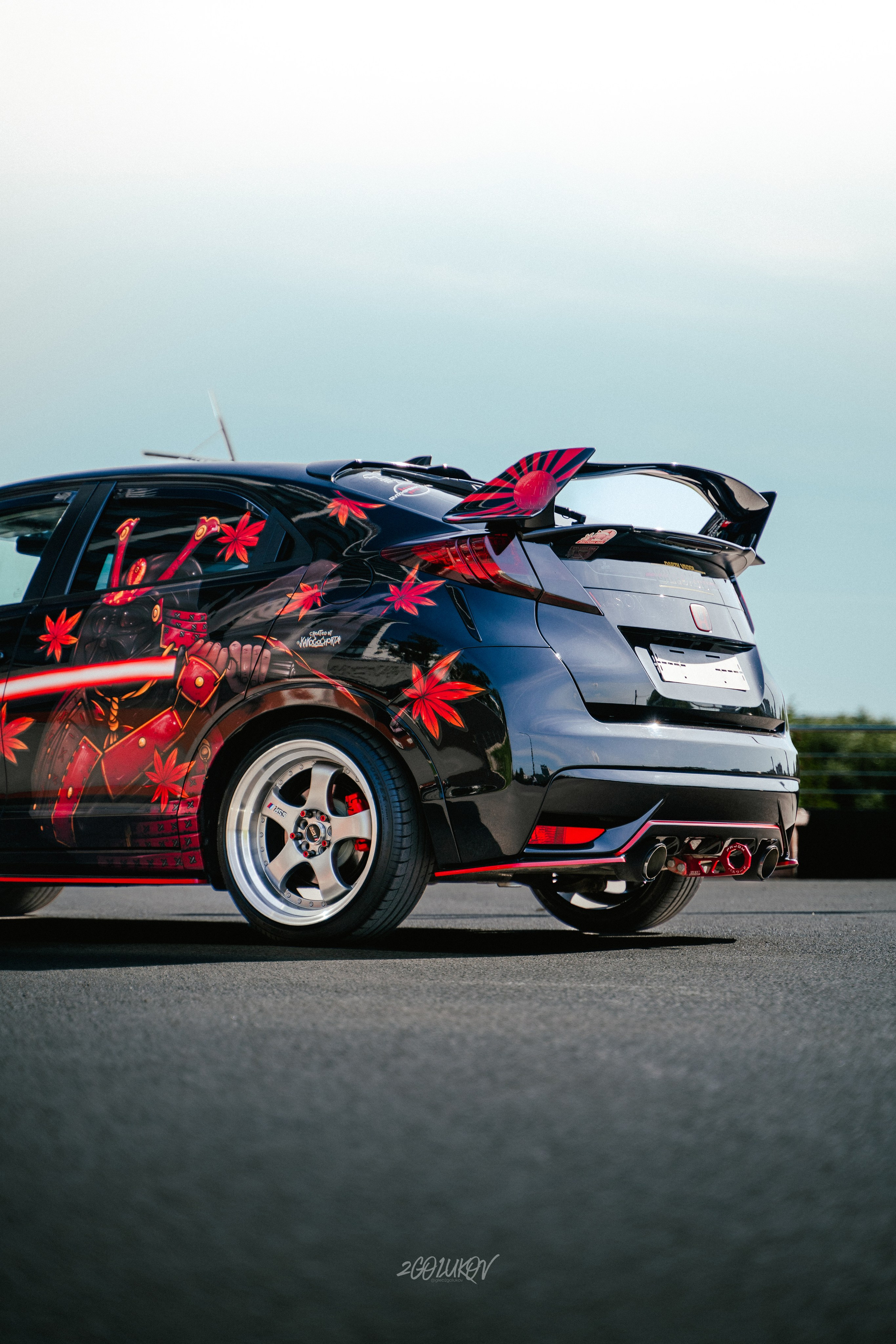 Honda Civic. Автомобильный фотограф и видеограф в Санкт-Петербурге I 2golukov prod