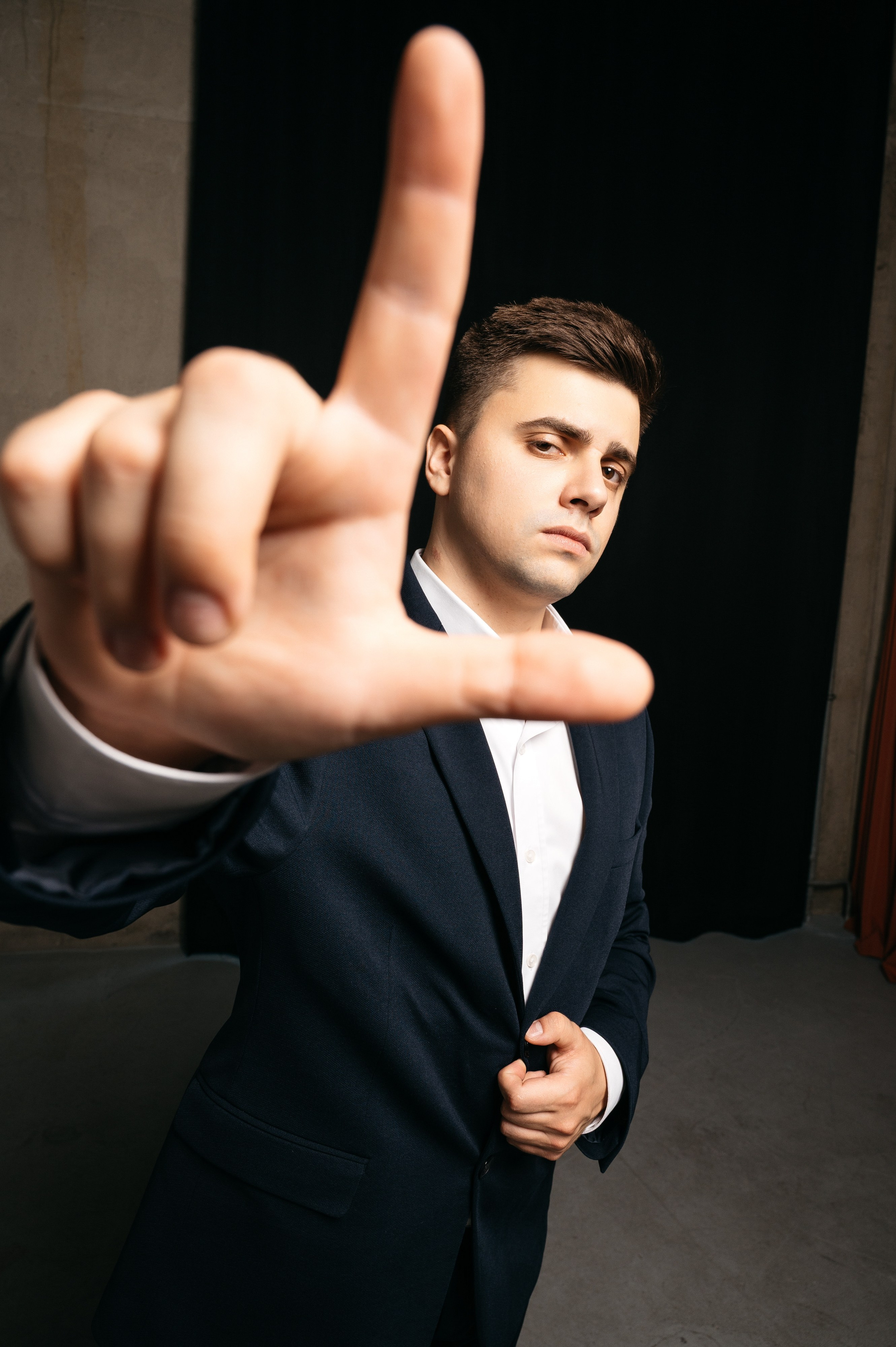 Мужской портрет. Свадебный и студийный фотограф в Москве Попов Вячеслав