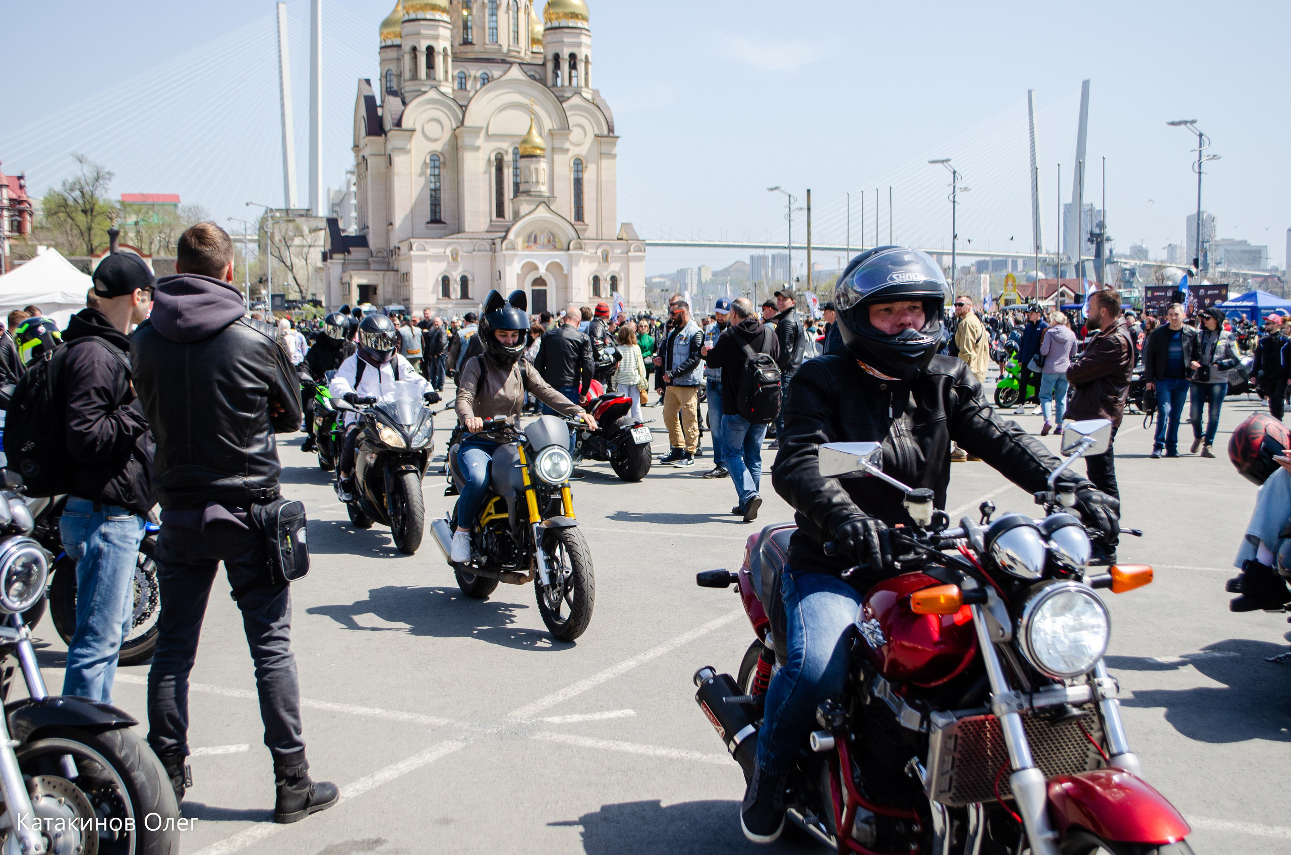 Открытие байкерского сезона 2024. Олег Катакинов| Репортажный фотограф в городе у моря (Владивосток)