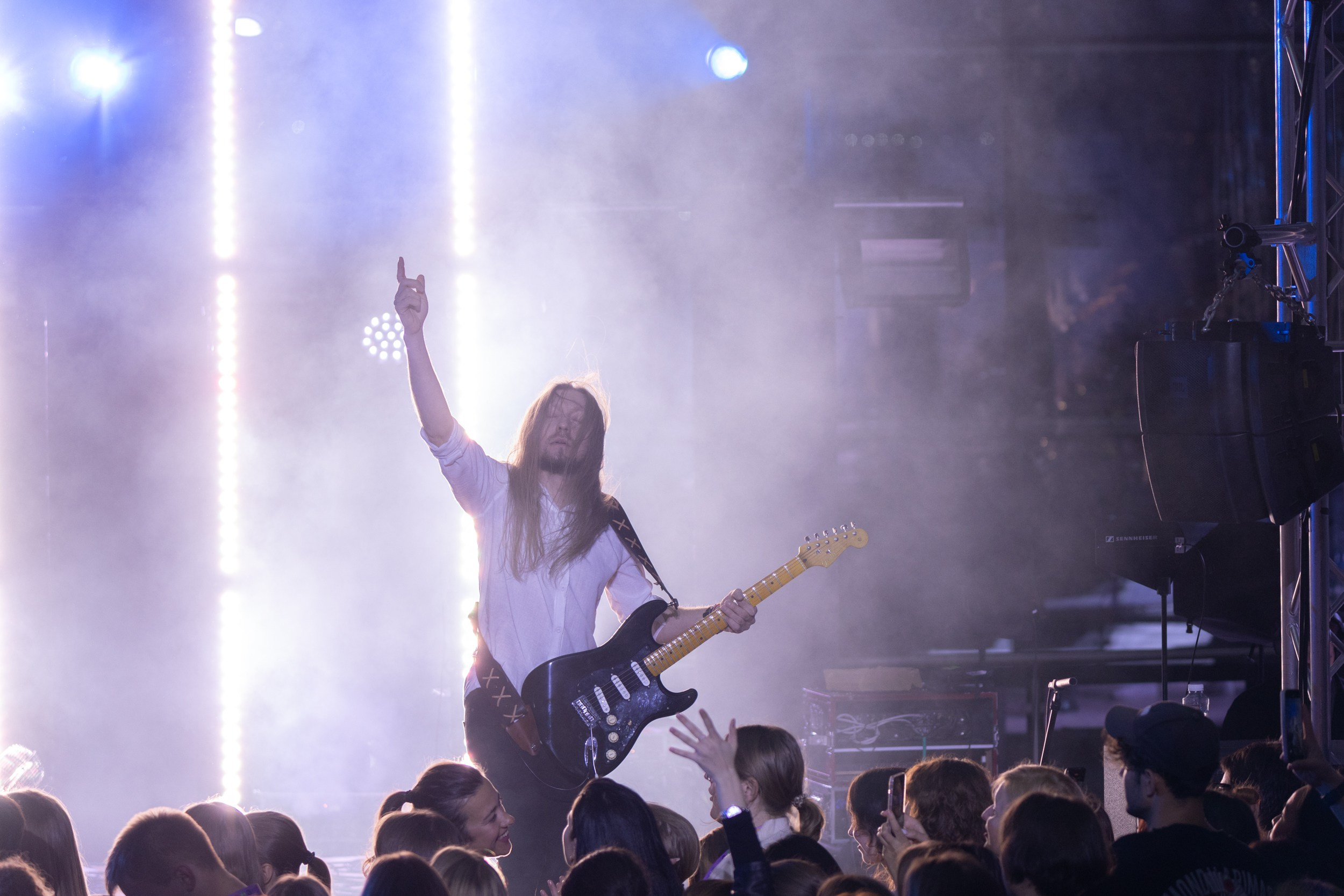 Концерт группы Комната культуры в ДВФУ. Олег Катакинов| Репортажный фотограф в городе у моря (Владивосток)