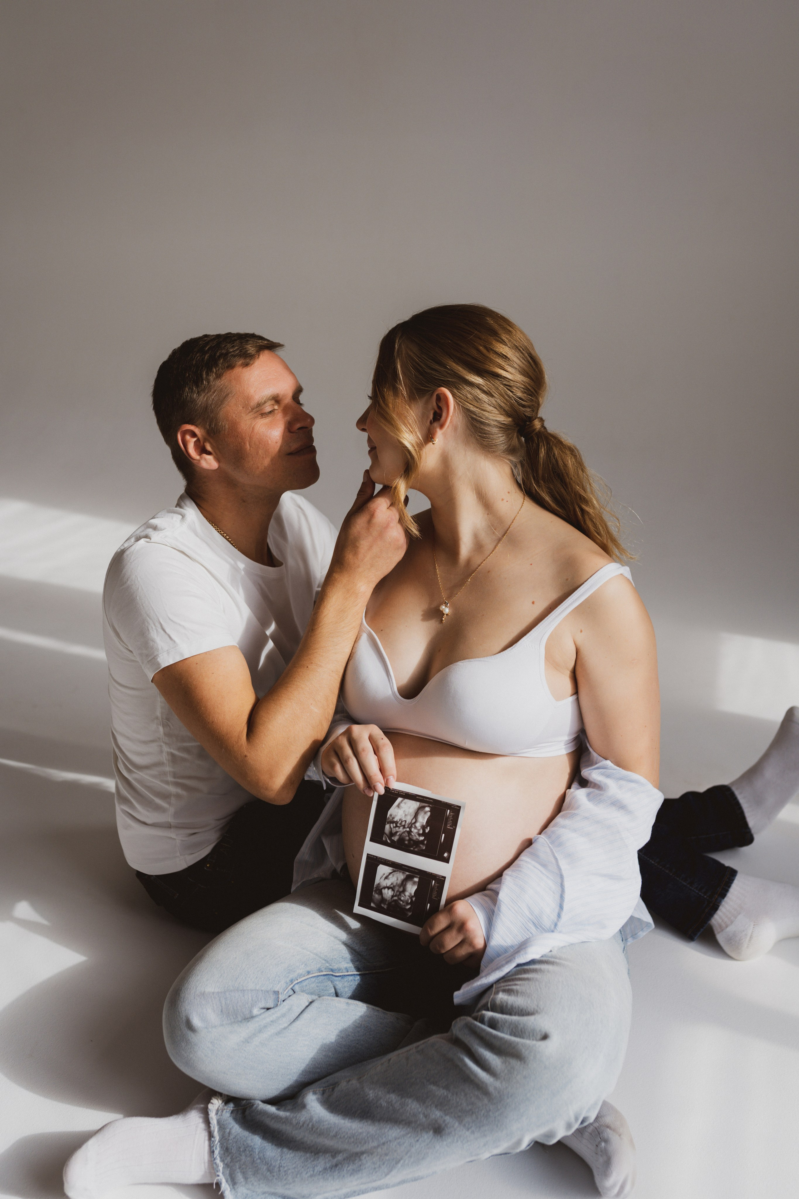 Семейная фотосессия в студии в Москве, семейный фотограф Анна Полушина. Свадебный фотограф в Москве Анна Полушина