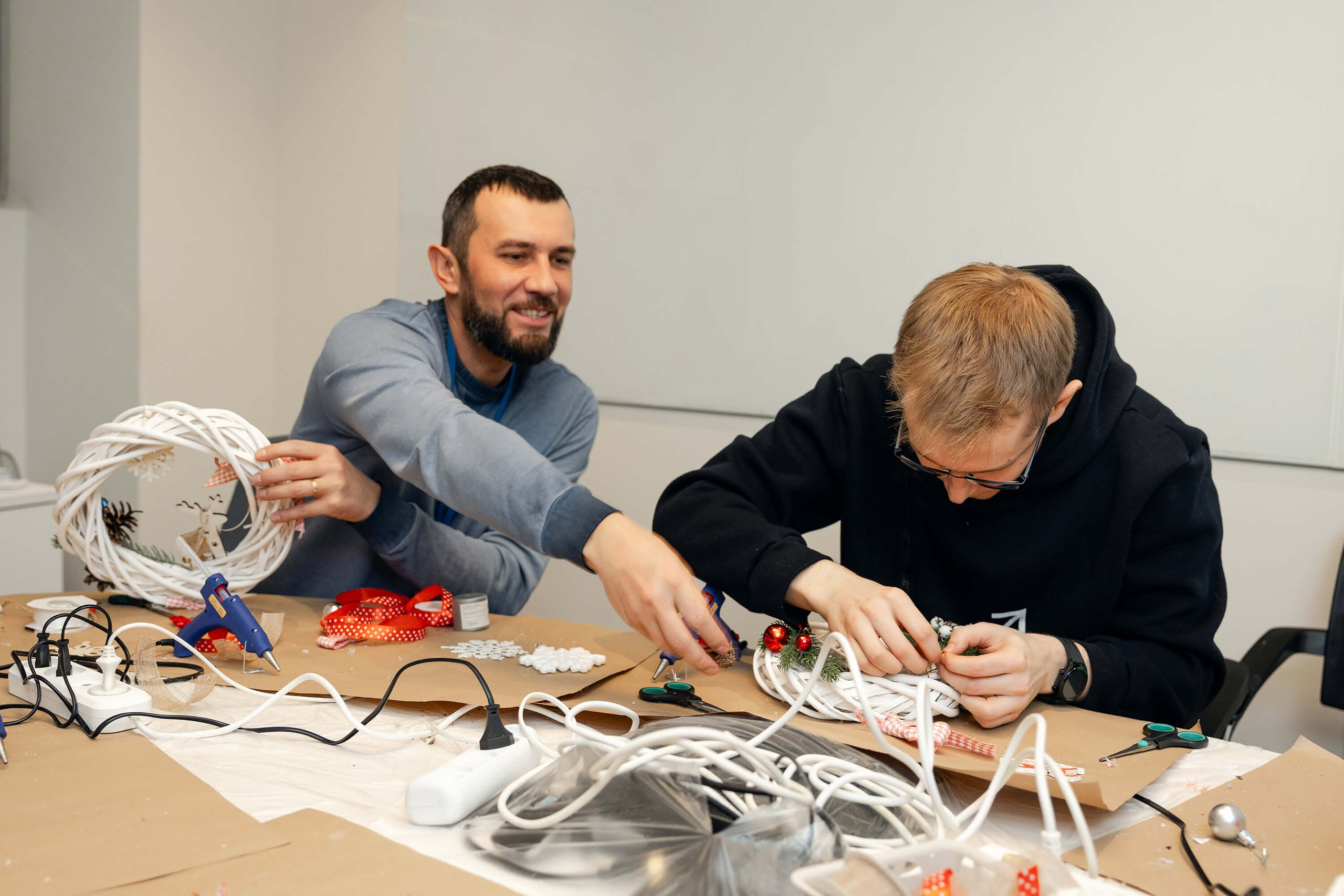 Газпром нефть. Новогодние мероприятия в офисе