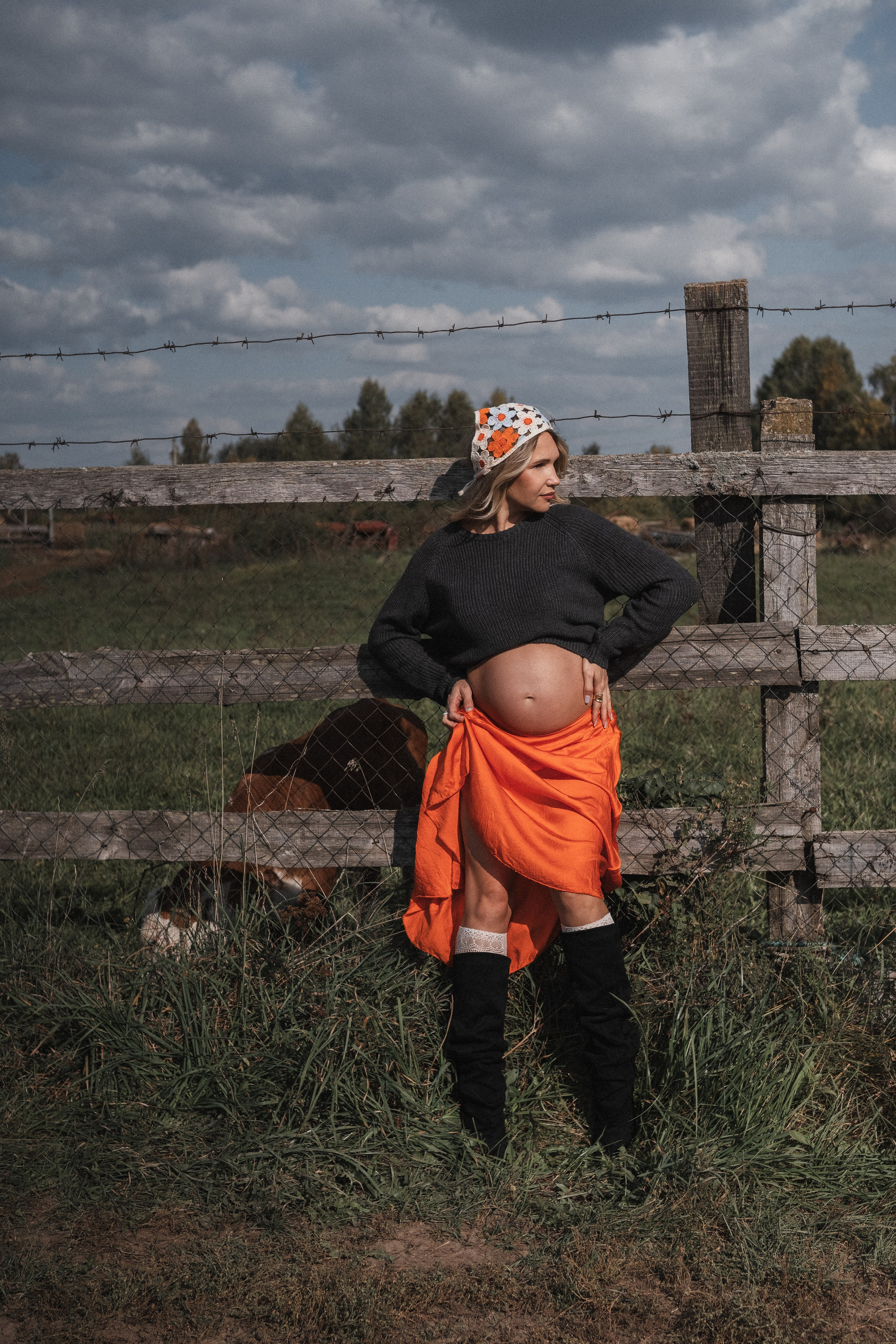 Беременность. Уличная серия