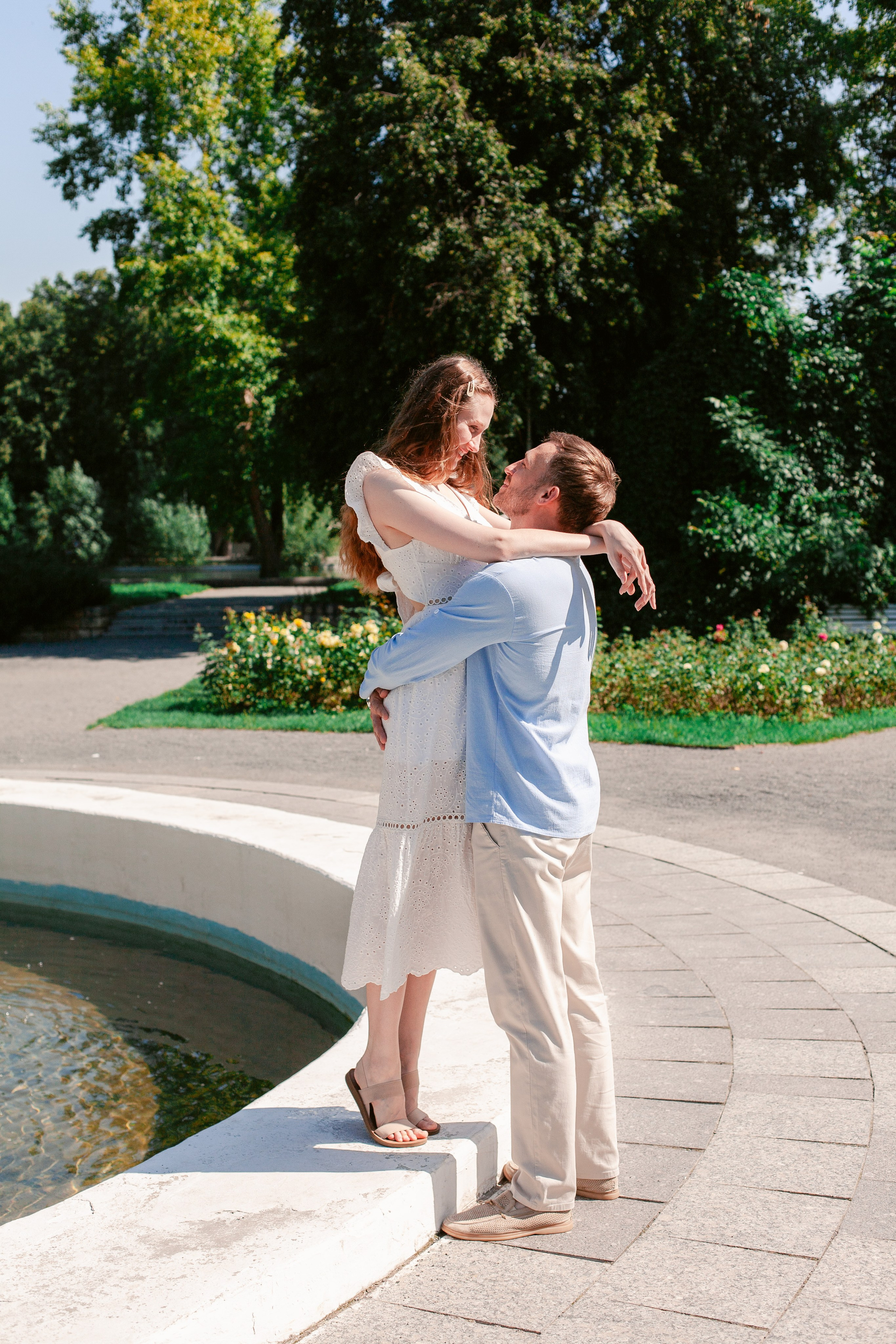 Прогулка лавстори предсвадебная в Парке Горького