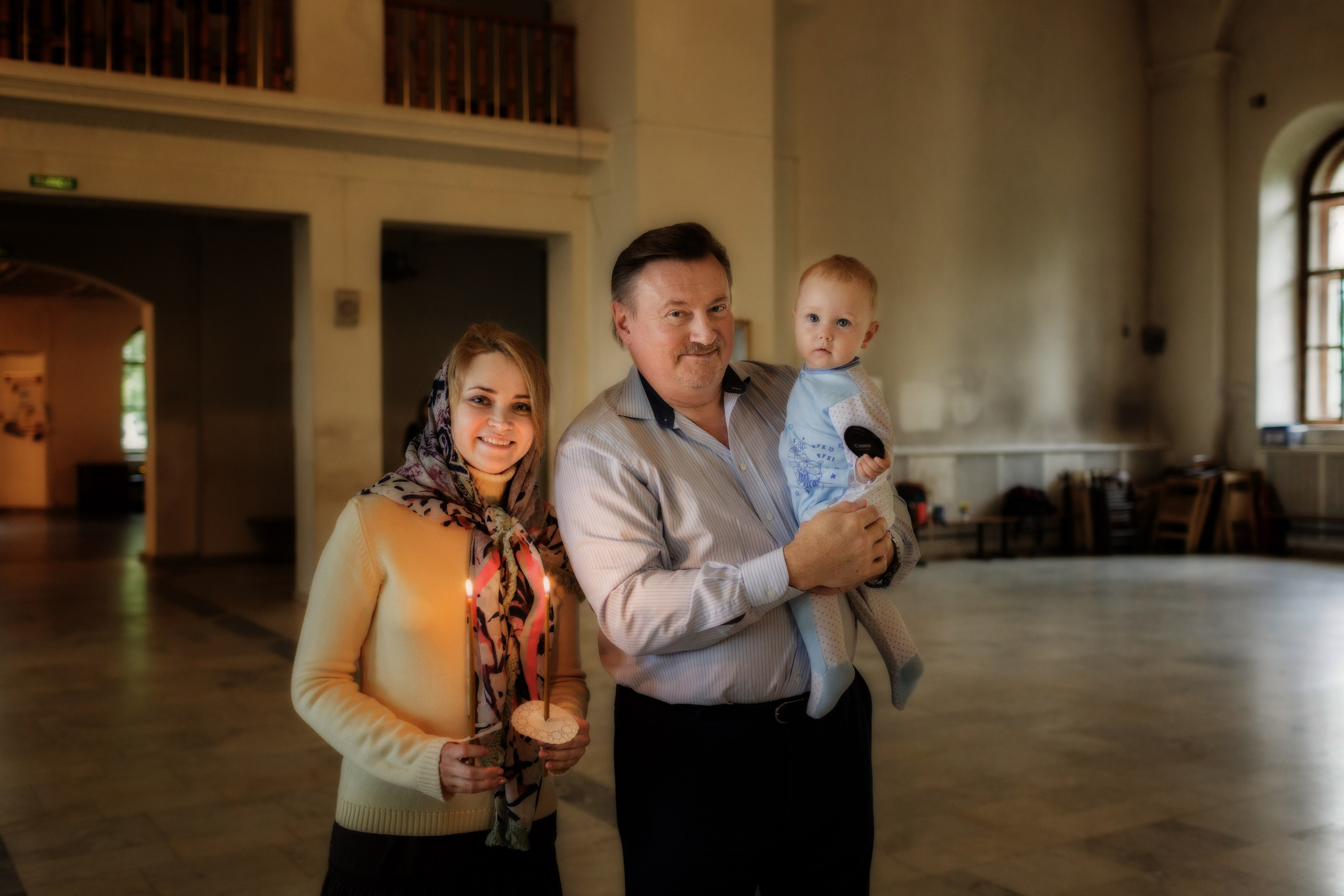 Таинство крещения Ивана. Фотограф Денис Гавриленков в Москве