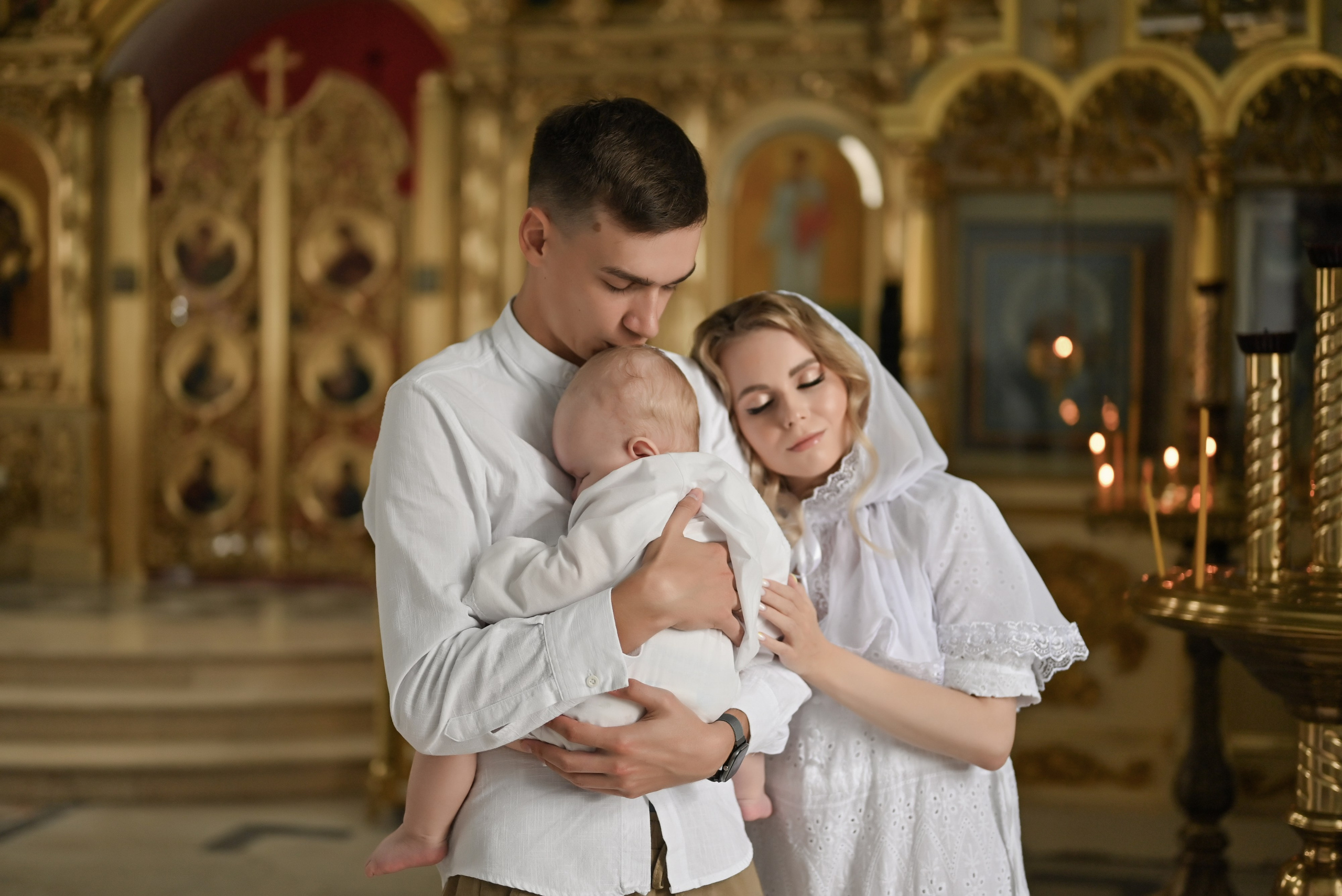 Крещение Гордея. Свадебный и семейный фотограф в Уфе Александров Максим